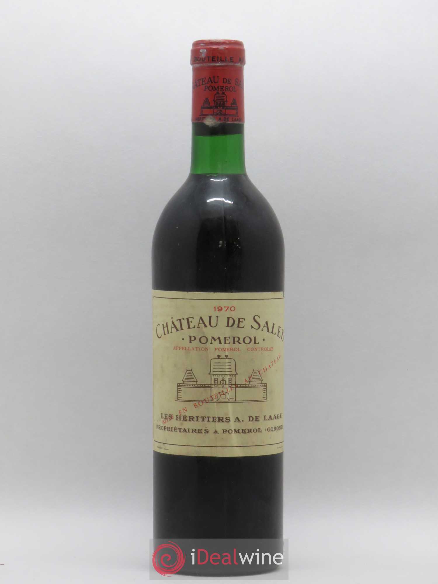 Château de Sales 1970 - Lot de 1 bouteille - 0