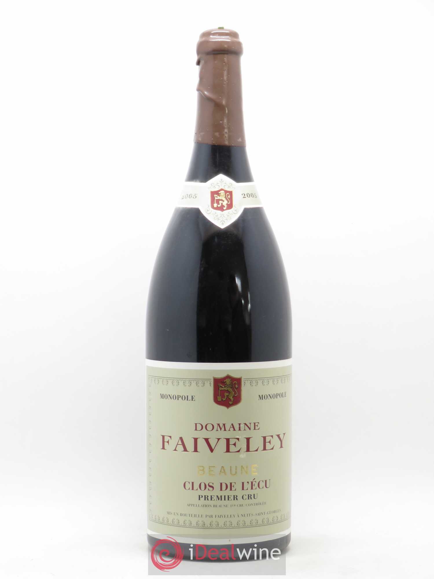Beaune 1er Cru Clos de l'Ecu Faiveley 2005 - Lot de 1 double magnum - 0
