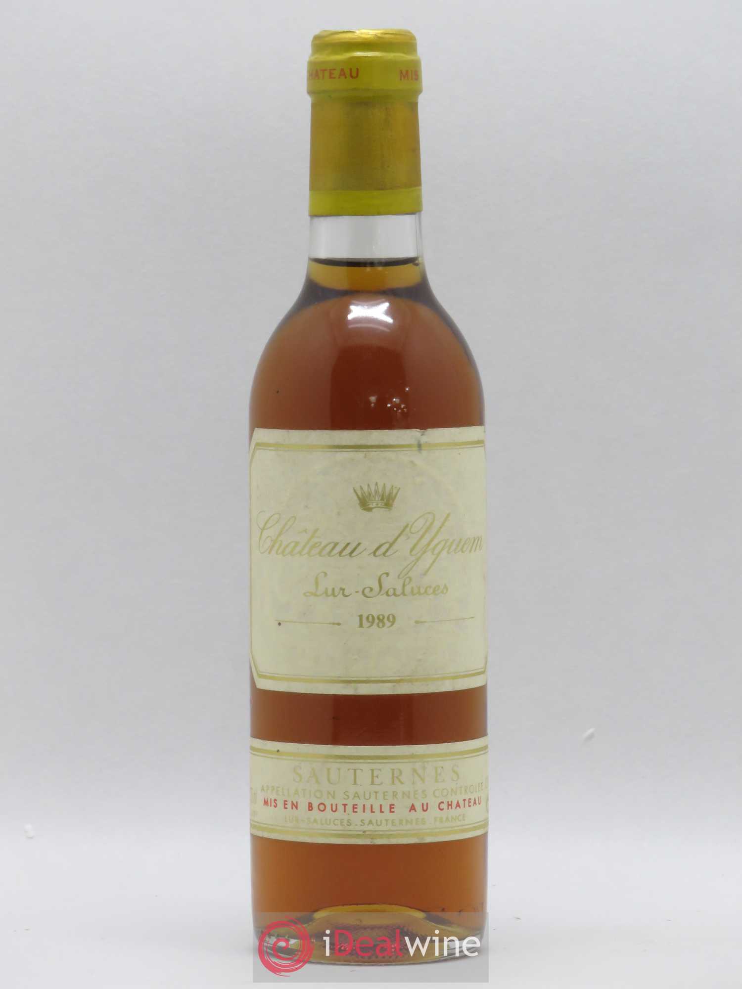 Château d' Yquem 1er Cru Classé Supérieur 1989 - Lotto di 1 mezza bottiglia - 0