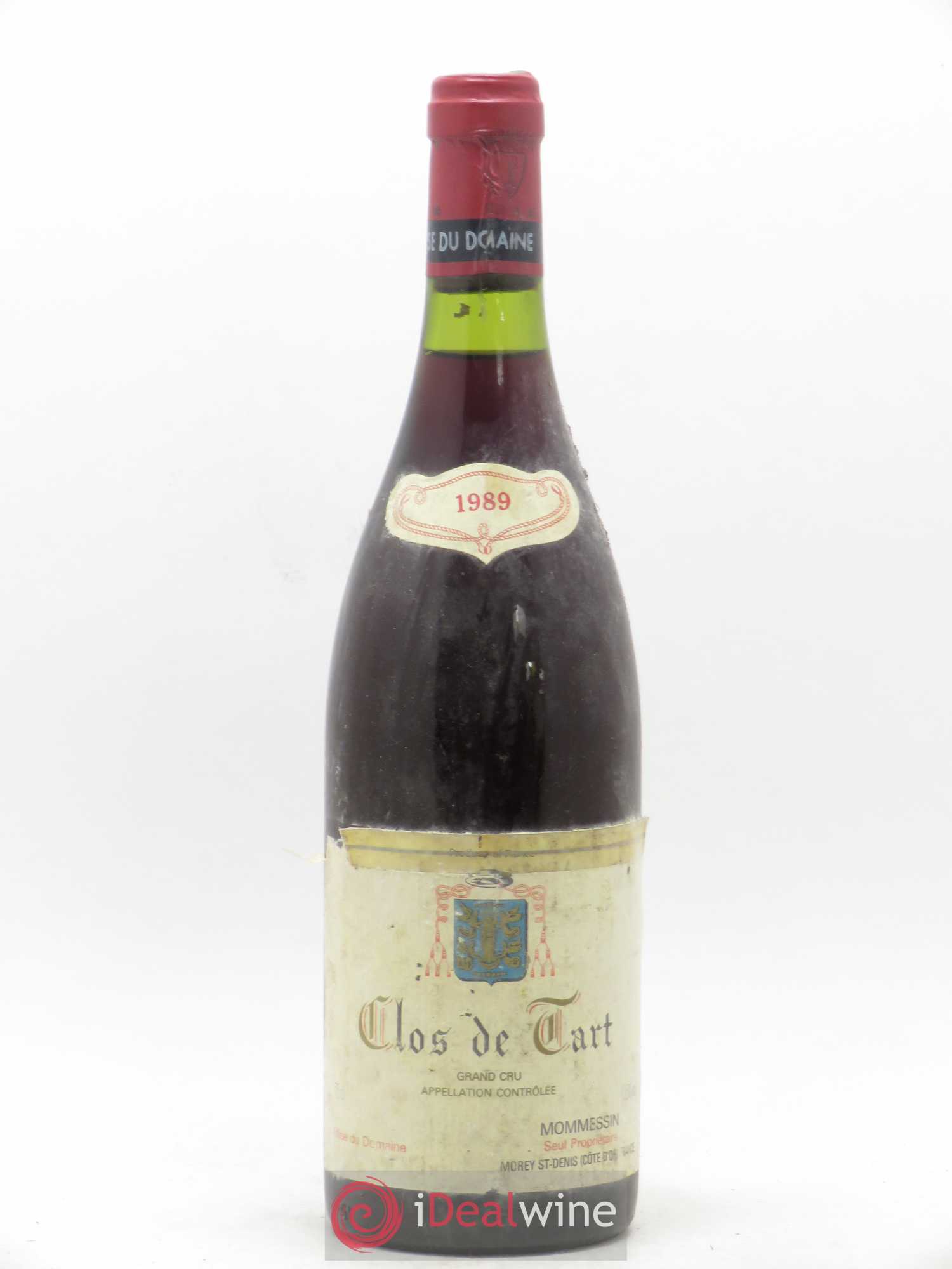 Clos de Tart Grand Cru Clos de Tart 1989 - Lot de 1 bouteille - 0