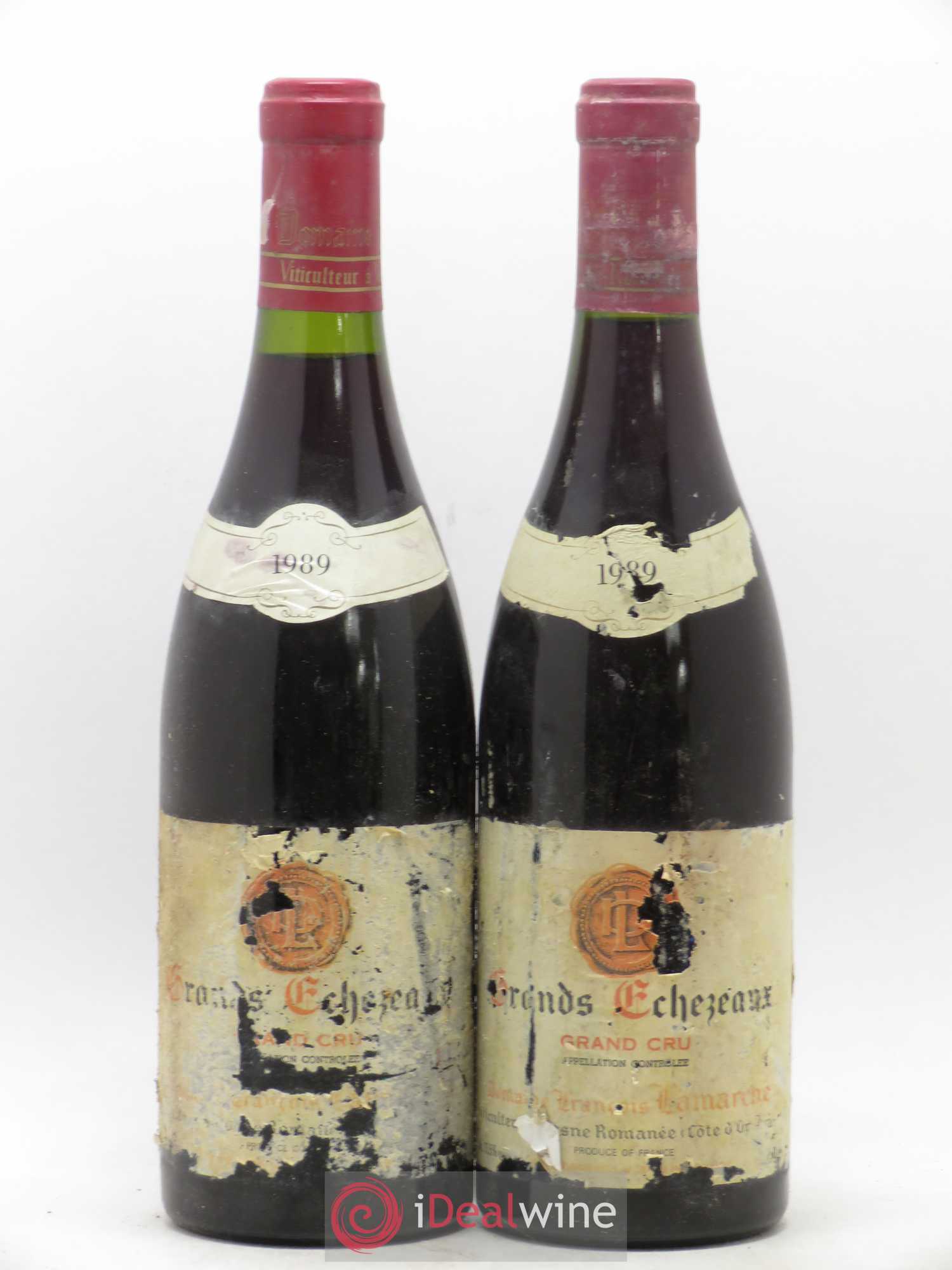 Grands-Echezeaux Grand Cru Lamarche (Domaine) 1989 - Lot de 2 bouteilles - 0