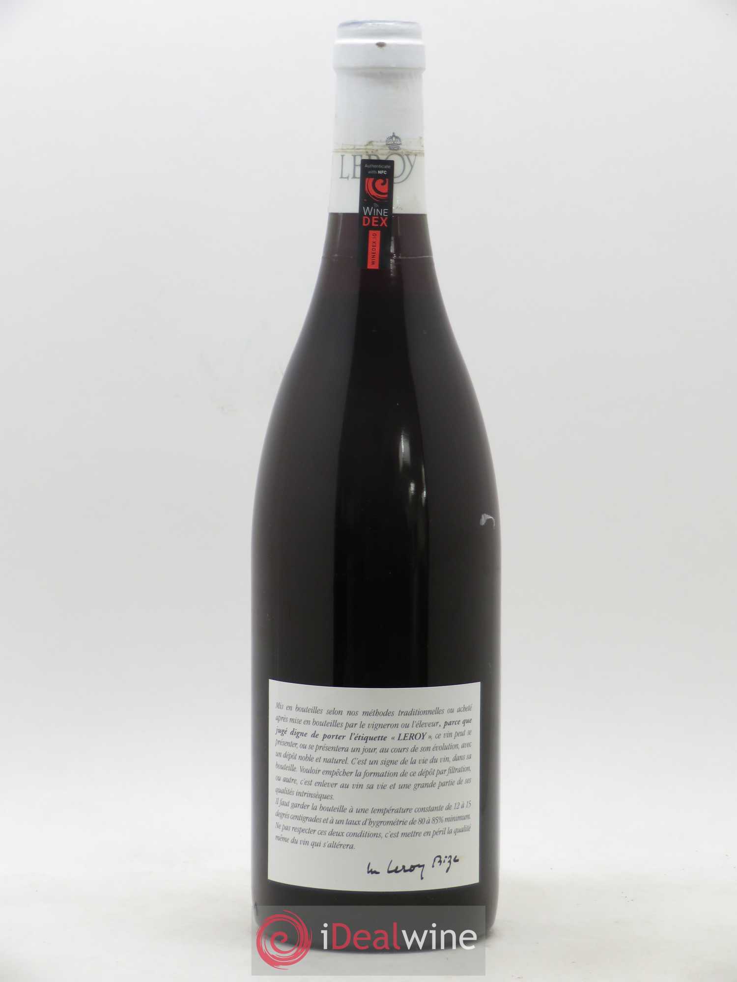 Volnay 1er Cru Santenots Leroy SA 1996 - Lot de 1 bouteille - 1