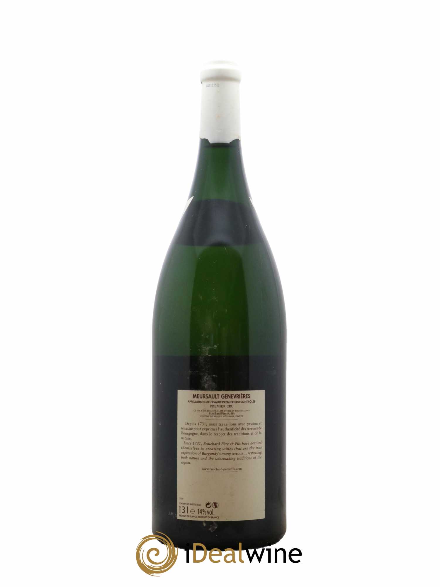 Meursault 1er Cru Genevrières Bouchard Père & Fils 2006 - Lot de 1 double magnum - 1