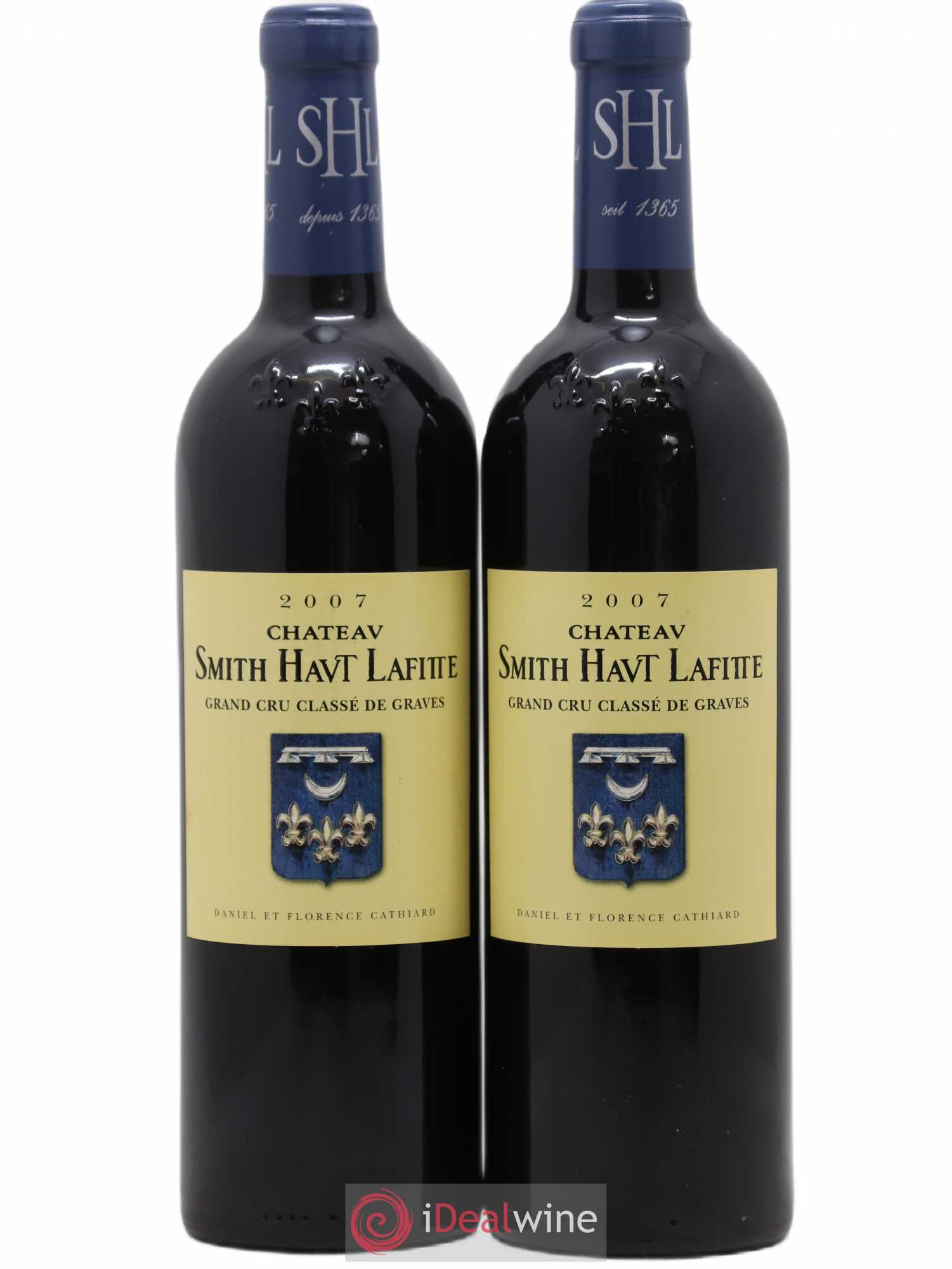Château Smith Haut Lafitte Cru Classé de Graves 2007 - Lot de 2 bouteilles - 0