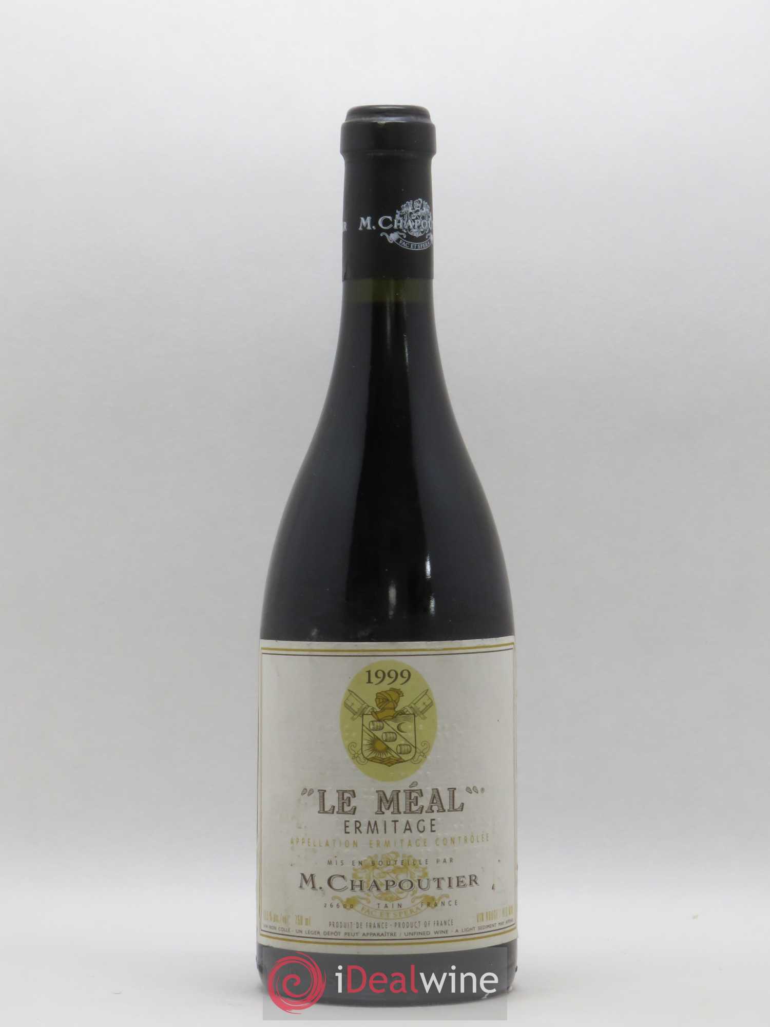 Hermitage Ermitage Le Méal Chapoutier 1999 - Lot de 1 bouteille - 0
