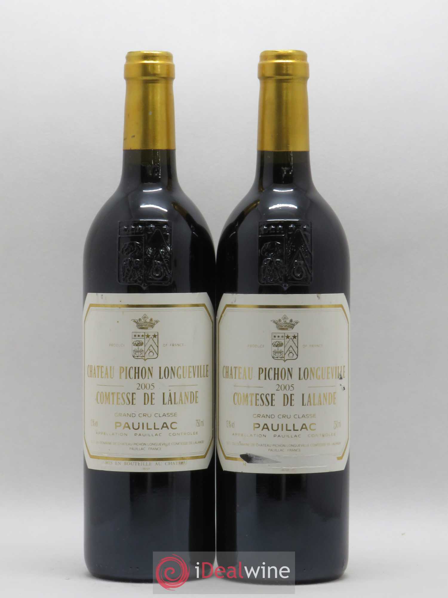 Château Pichon Longueville Comtesse de Lalande 2ème Grand Cru Classé 2005 - Lot de 2 bouteilles - 0
