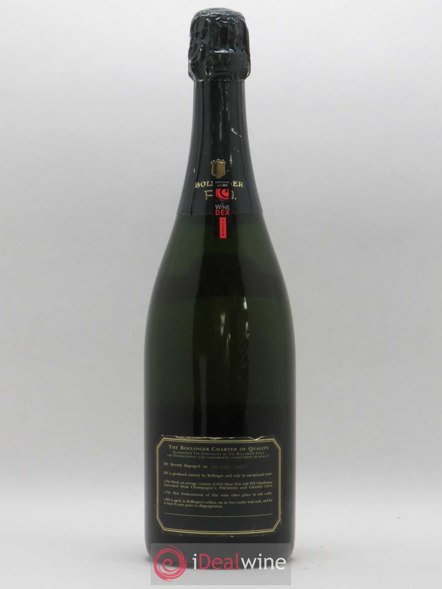 R.D. Extra-Brut Bollinger 1975 - Lot de 1 bouteille - 1