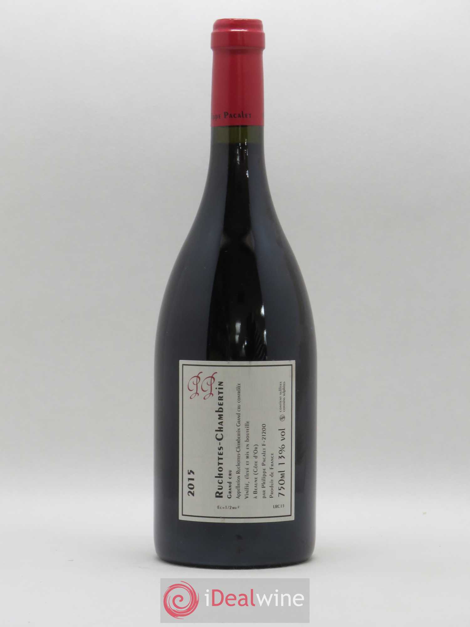 Ruchottes-Chambertin Grand Cru Philippe Pacalet 2015 - Lot de 1 bouteille - 1