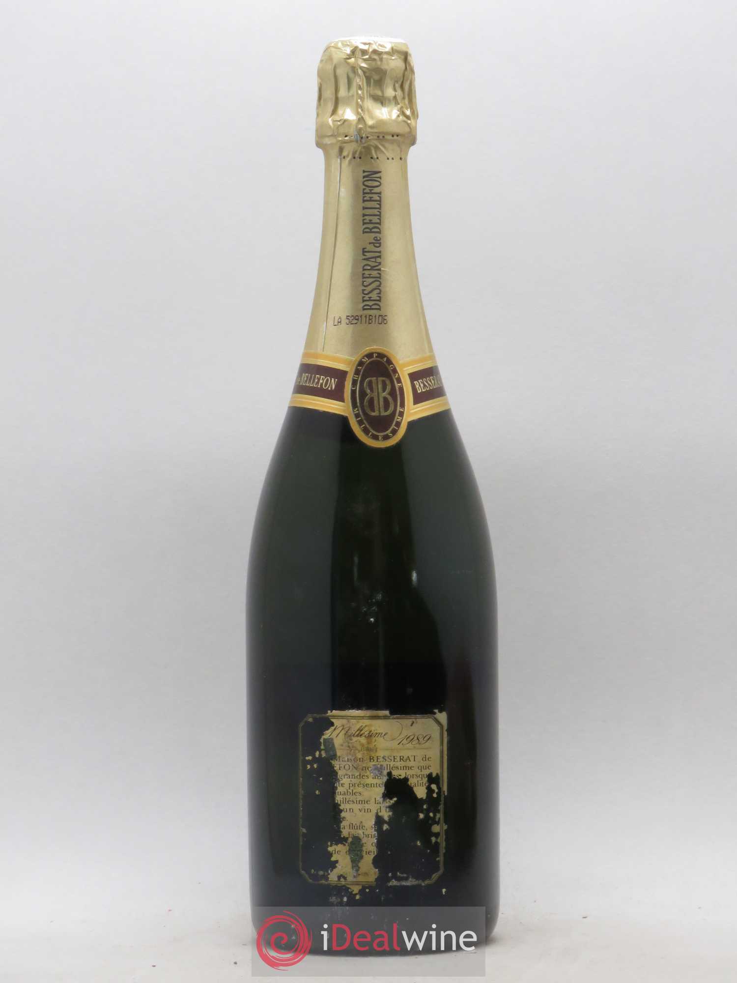 Champagne Brut Besserat de Bellefon 1989 - Lot de 1 bouteille - 1