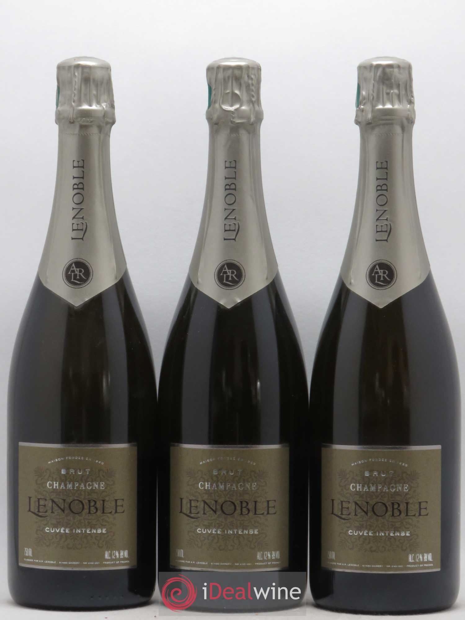 Champagne Cuvée Intense Lenoble - Lot de 3 bouteilles - 0