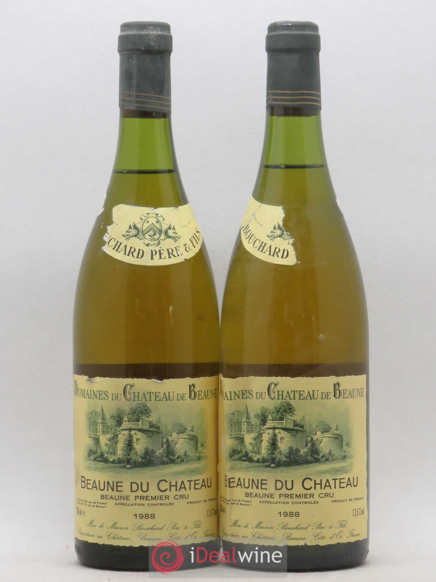 Beaune 1er Cru du Château Bouchard Père & Fils 1988 - Lot de 2 bouteilles - 0