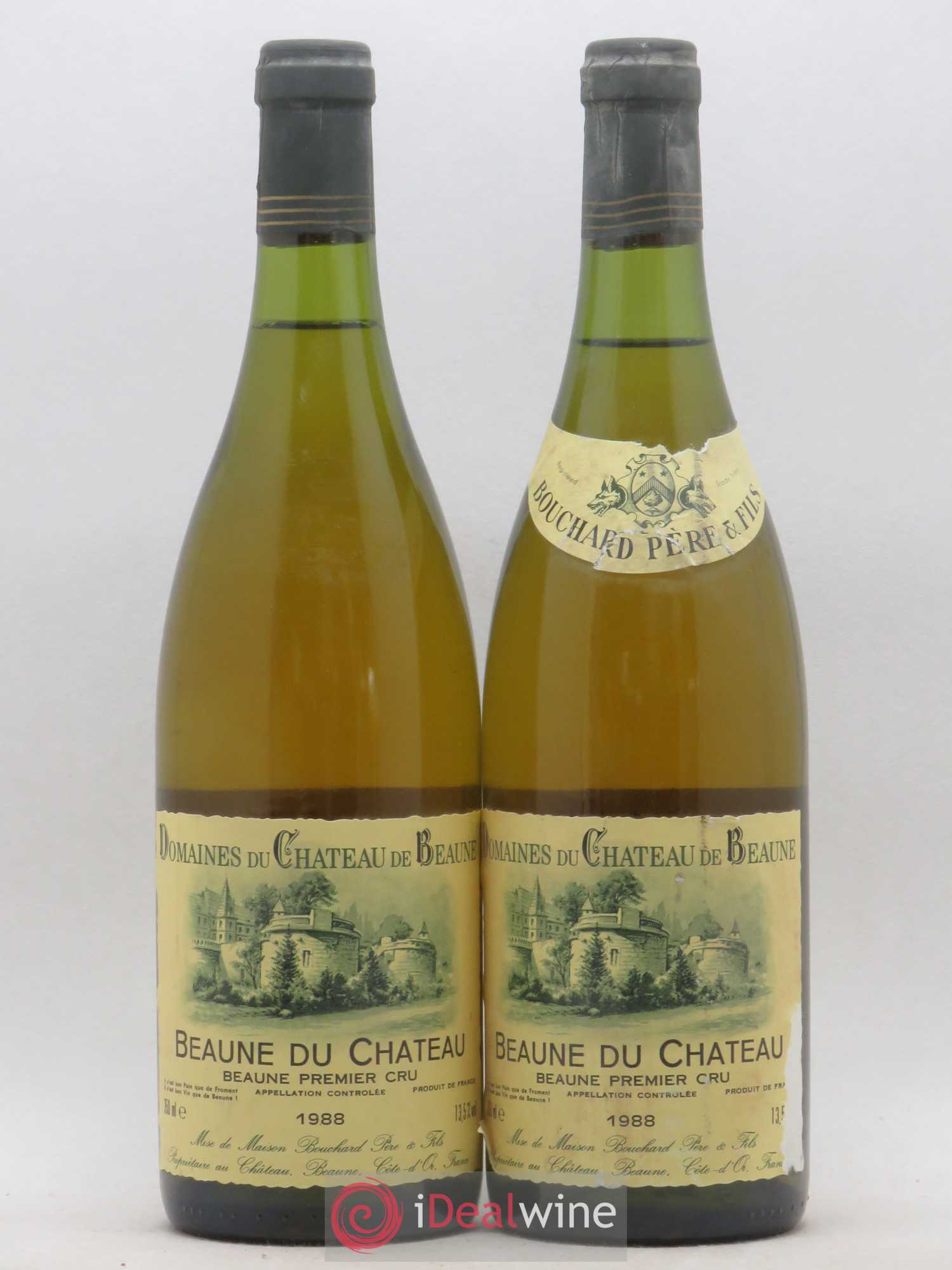 Beaune 1er Cru du Château Bouchard Père & Fils 1988 - Lot de 2 bouteilles - 0