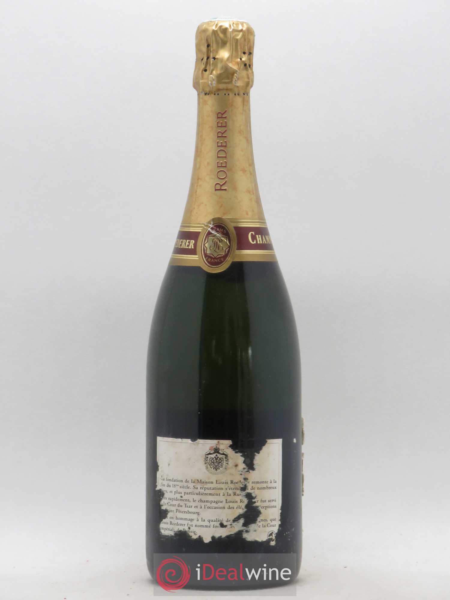 Millésimé Brut Louis Roederer 1989 - Lot de 1 bouteille - 1