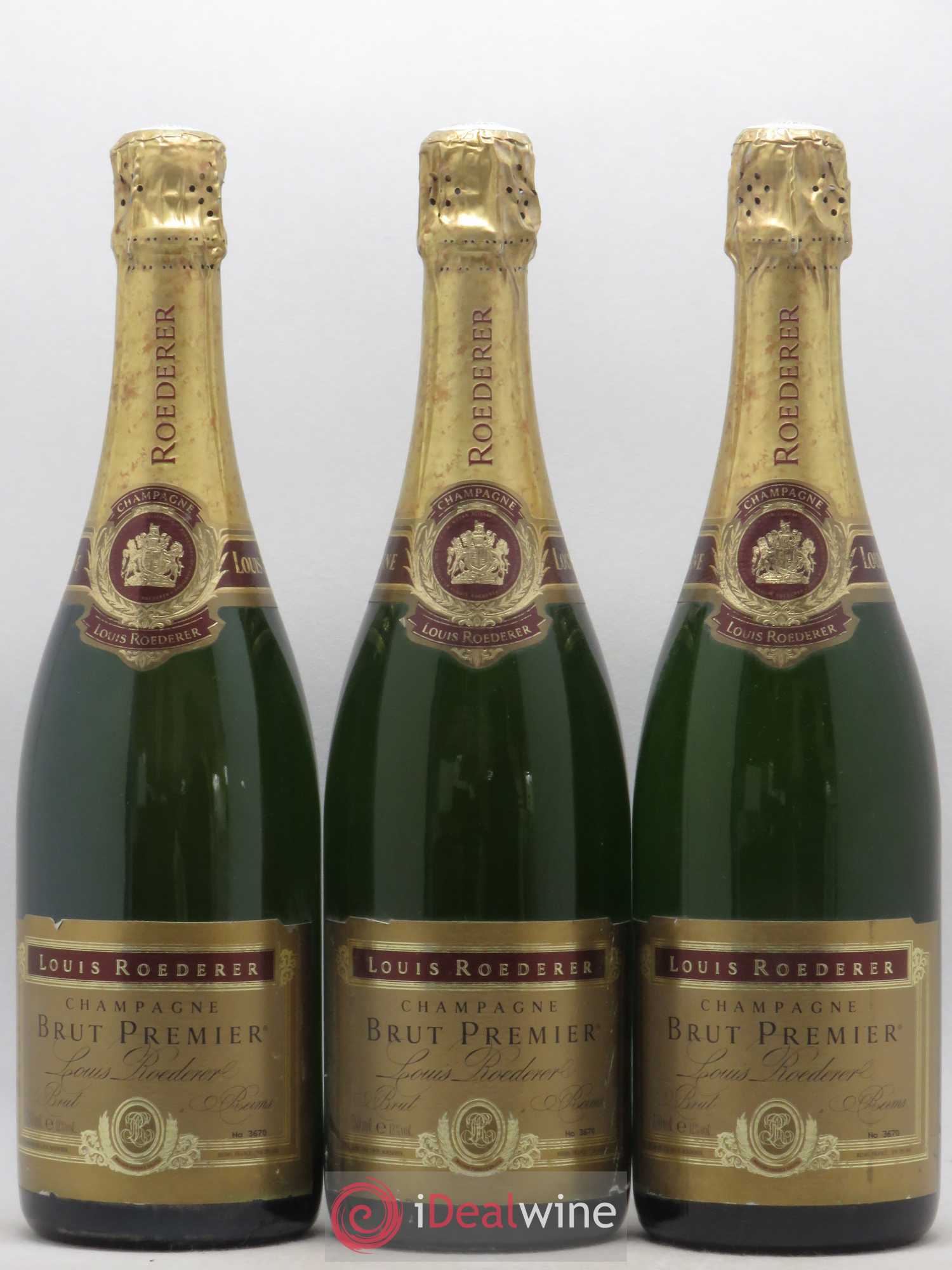 Premier Brut Louis Roederer - Lot de 3 bouteilles - 0