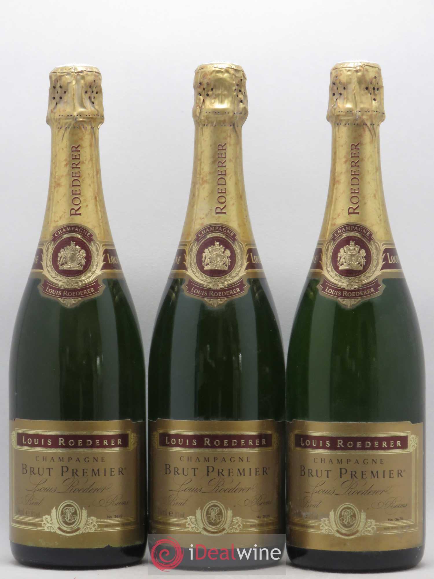 Premier Brut Louis Roederer - Lot de 3 bouteilles - 0