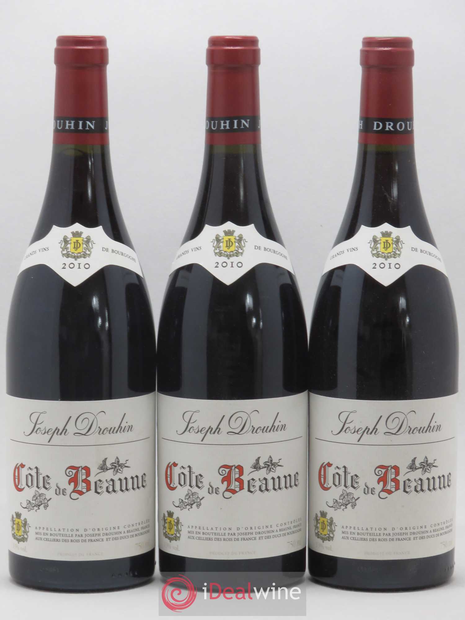 Côte de Beaune Joseph Drouhin 2010 - Lot de 3 bouteilles - 0