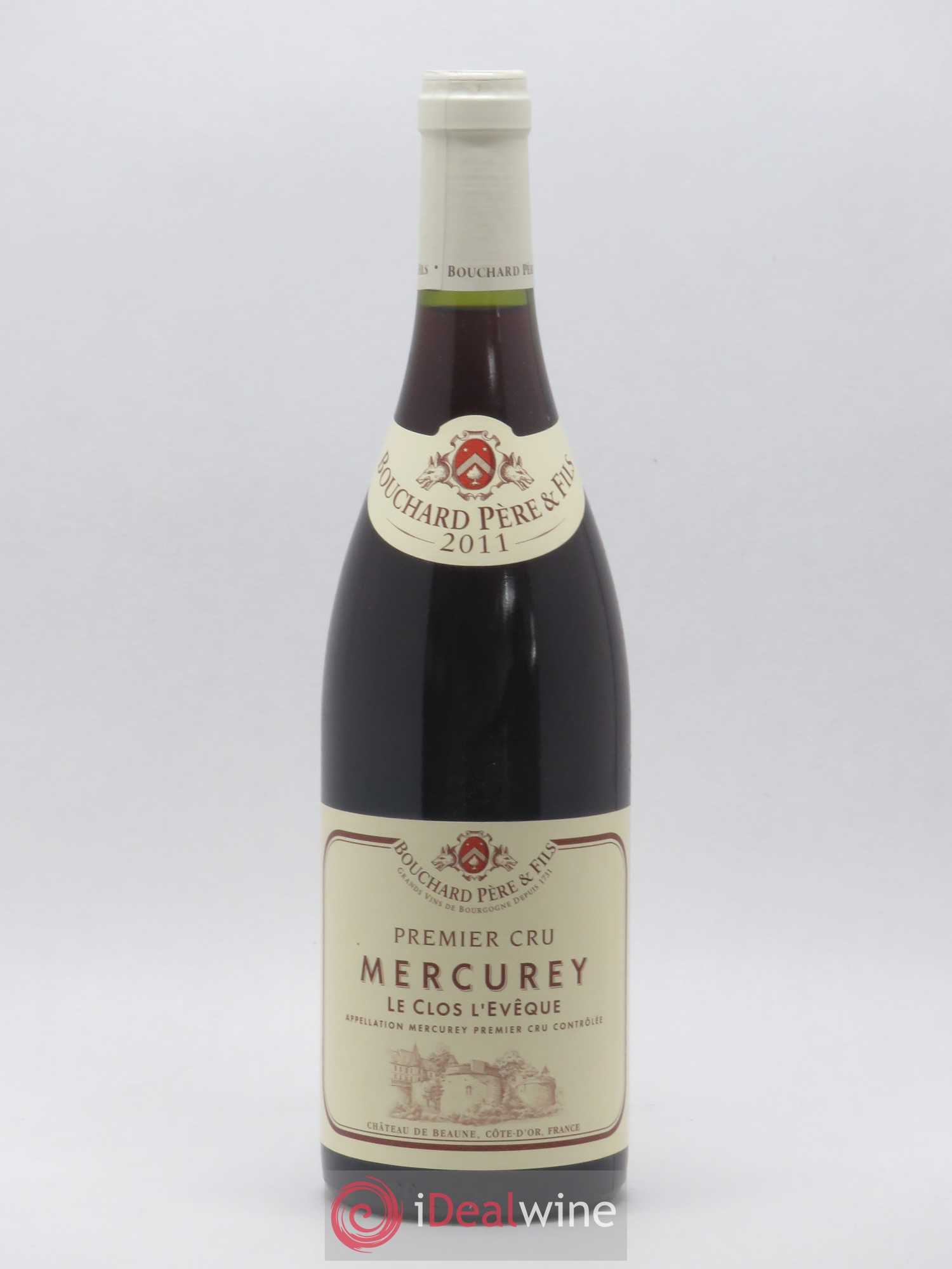 Mercurey 1er Cru Le Clos l'Evêque Bouchard Père & Fils 2011 - Lot de 1 bouteille - 0