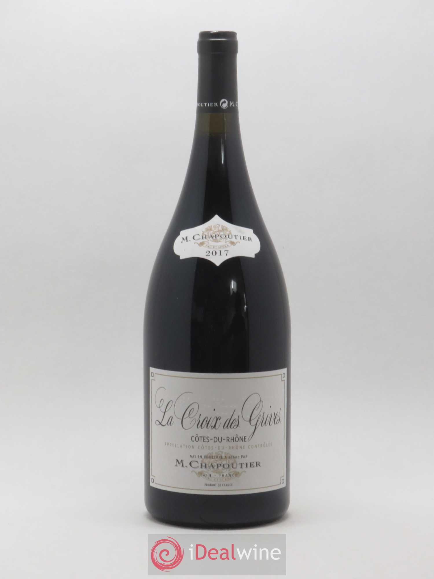 Côtes-du-Rhône La Croix des Grives Chapoutier 2017 - Posten von 1 Magnum - 0