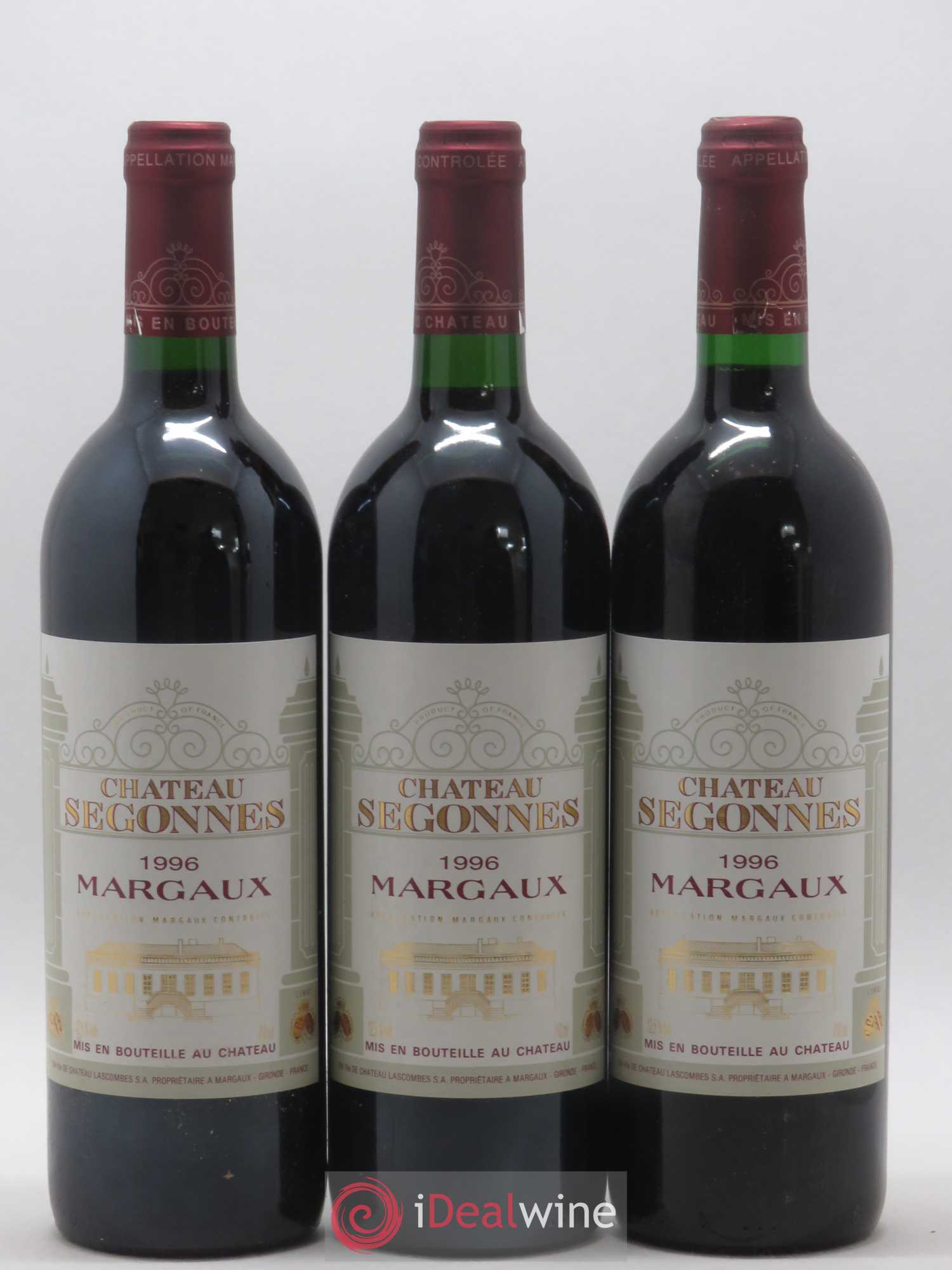 Château Segonnes 1996 - Lot de 12 bouteilles - 3