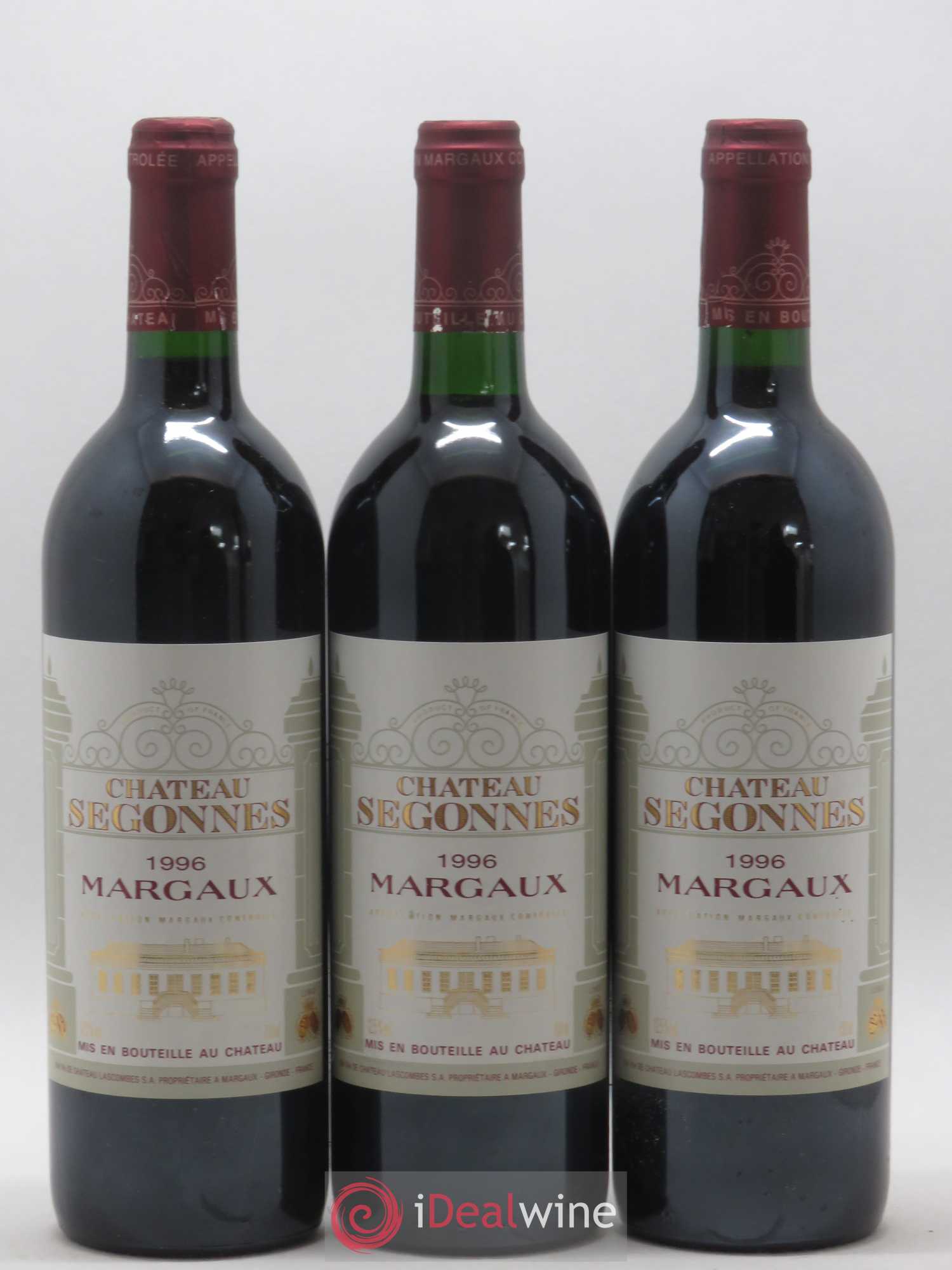 Château Segonnes 1996 - Lot de 12 bouteilles - 4
