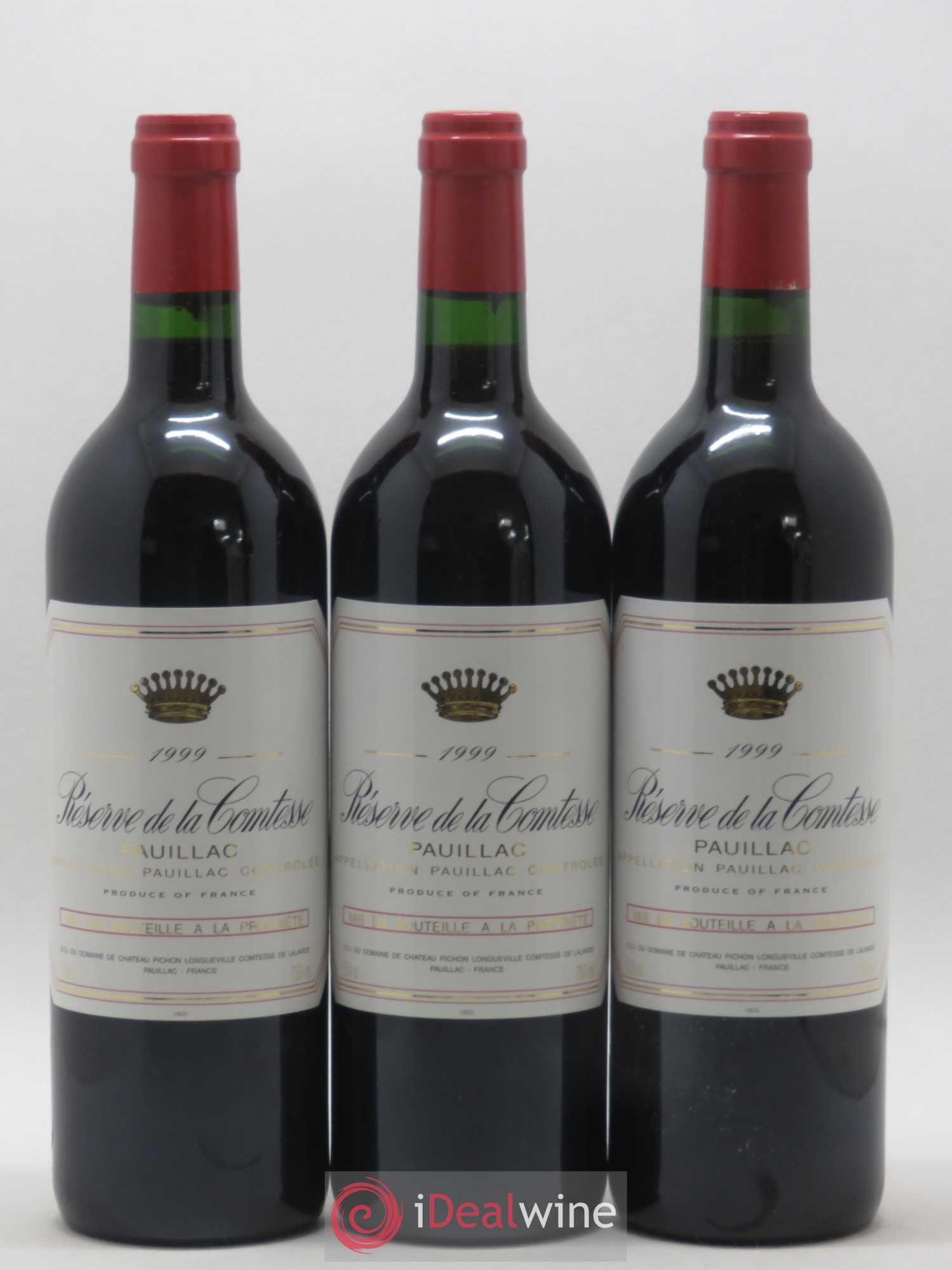 Réserve de la Comtesse Second Vin 1999 - Lot de 12 bouteilles - 1