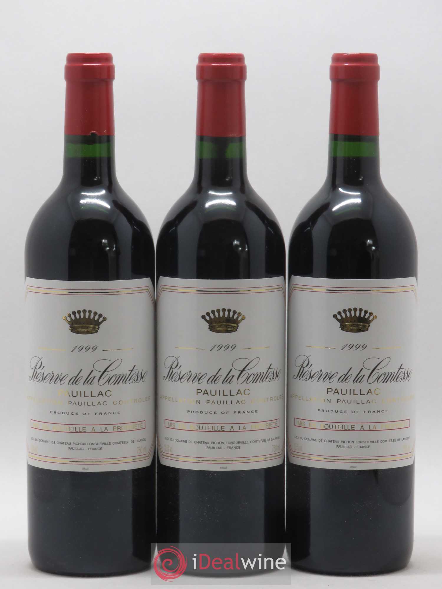 Réserve de la Comtesse Second Vin 1999 - Lot de 12 bouteilles - 2