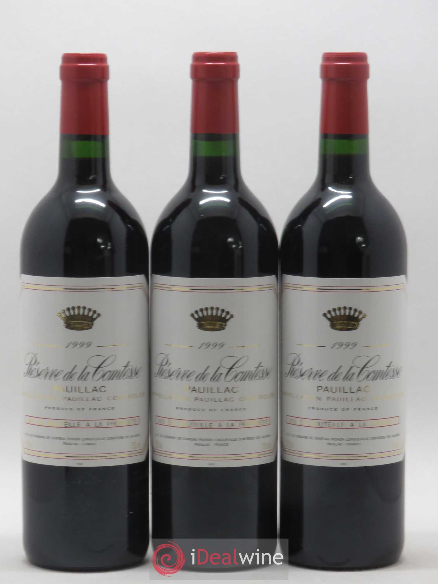 Réserve de la Comtesse Second Vin 1999 - Lot de 12 bouteilles - 3