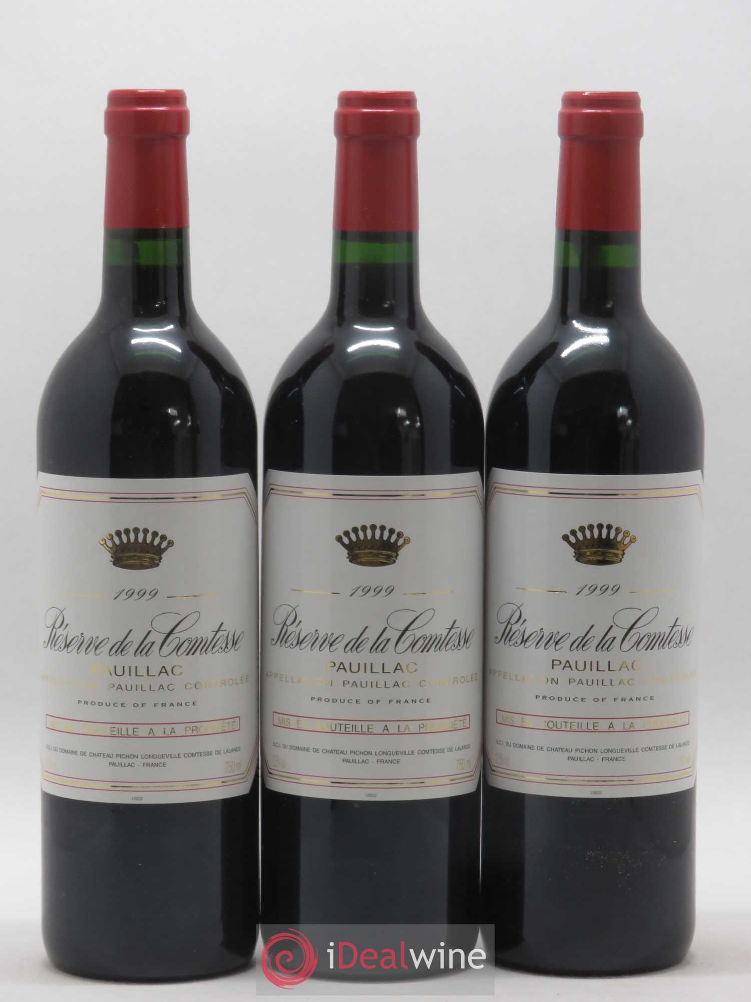 Réserve de la Comtesse Second Vin 1999 - Lot de 12 bouteilles - 4