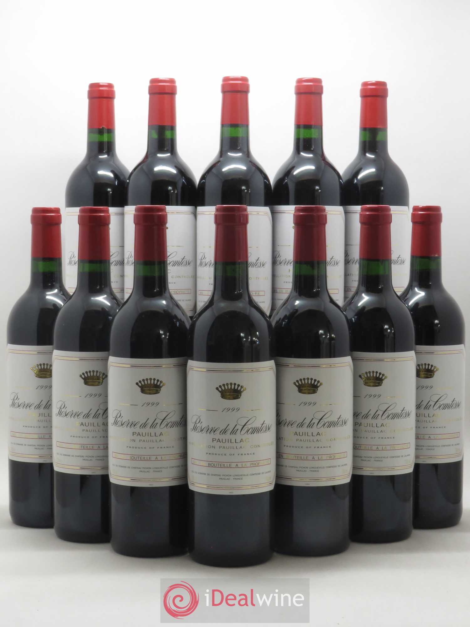 Réserve de la Comtesse Second Vin 1999 - Lot de 12 bouteilles - 0