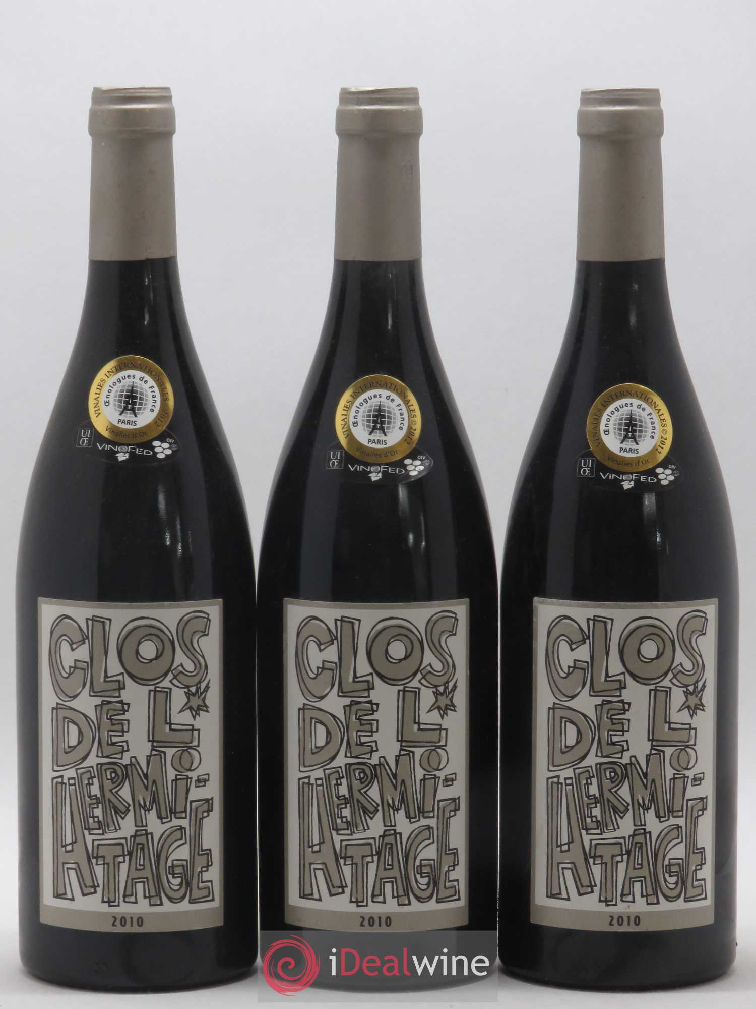 Côtes-du-Rhône Clos de l'Hermitage Alesi 2010 - Posten von 3 Flaschen - 0