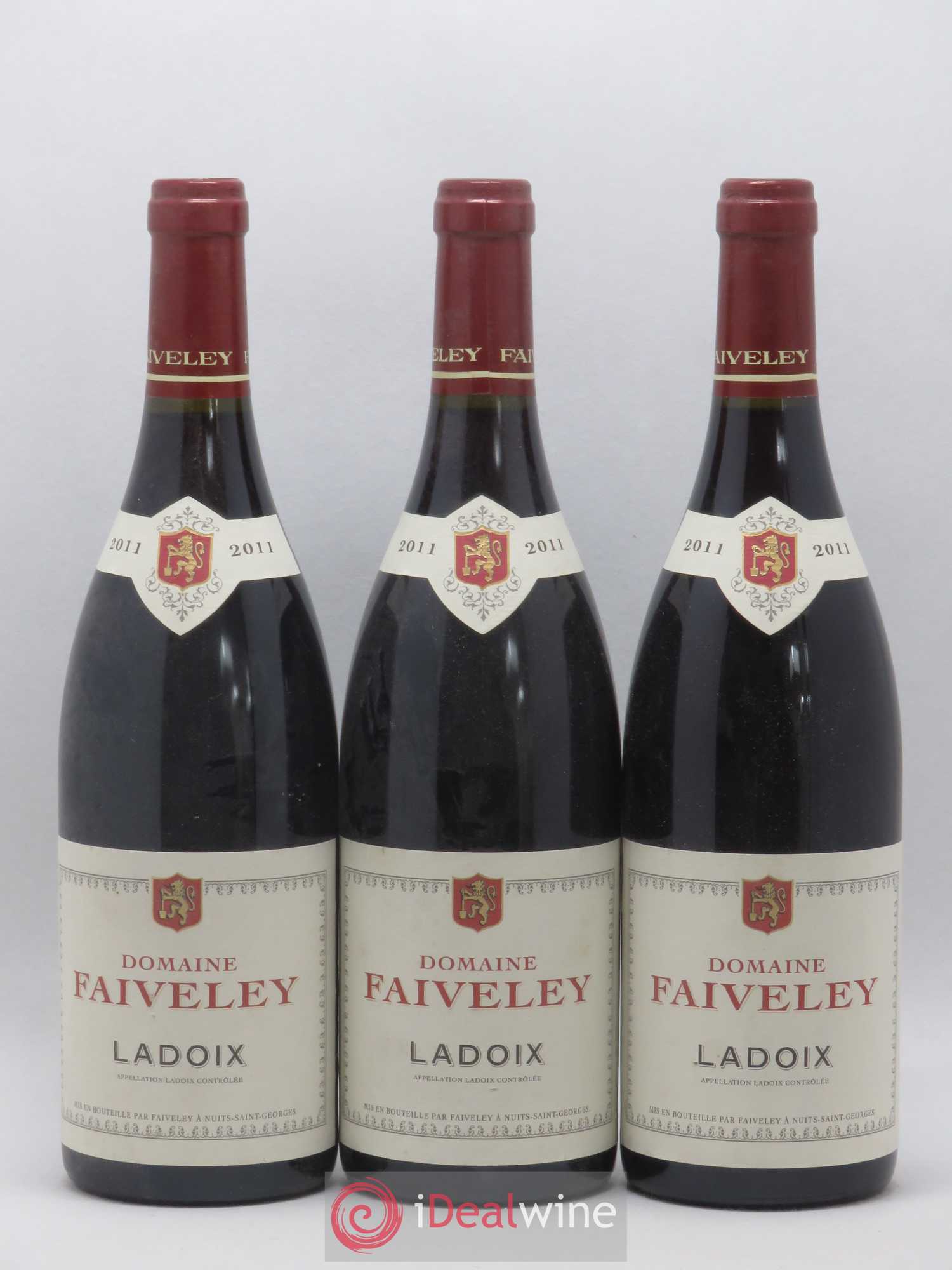 Ladoix Domaine Faiveley 2011 - Lot de 3 bouteilles - 0