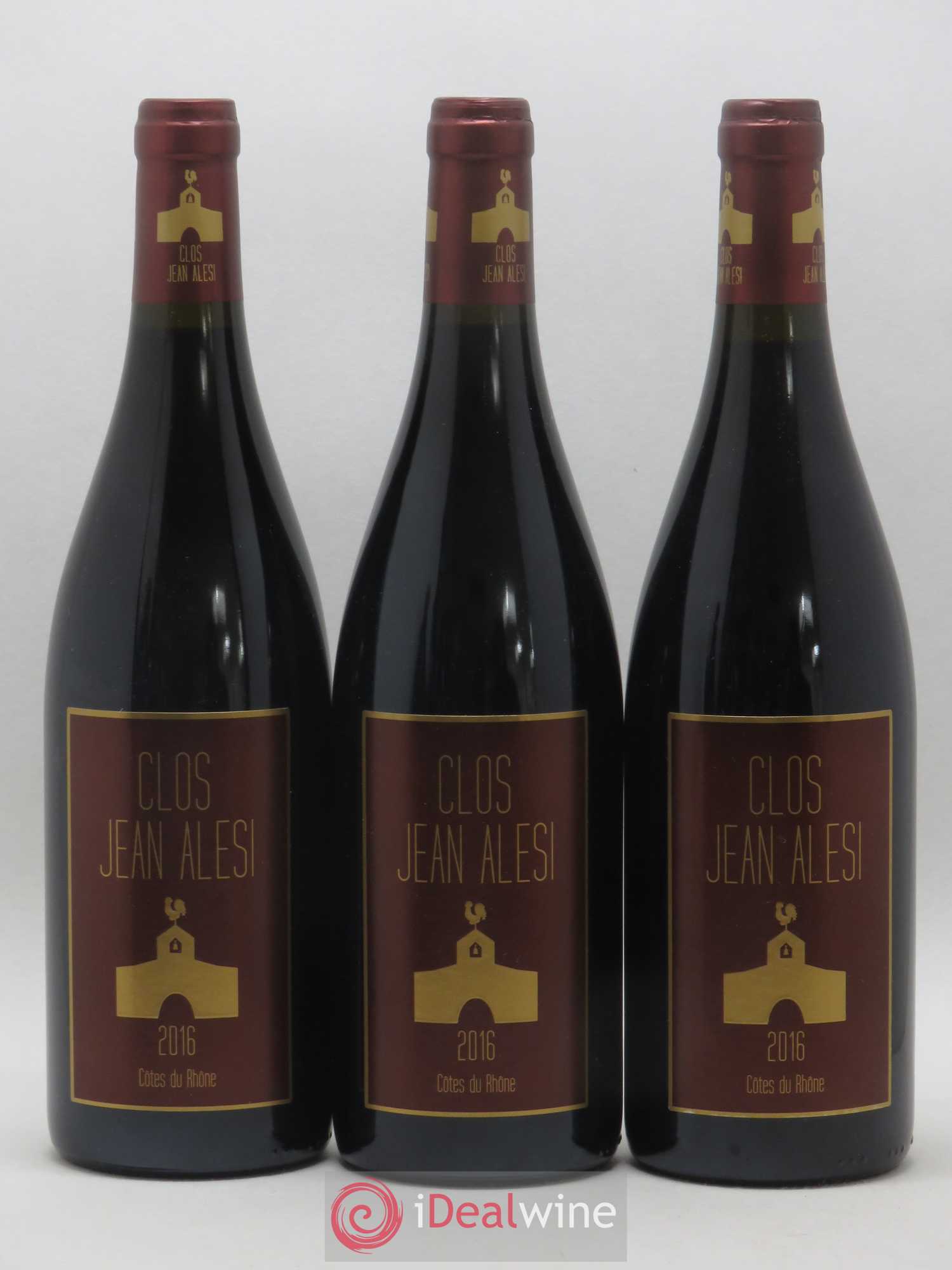 Côtes-du-Rhône Clos Jean Alesi 2016 - Lot of 6 bottles - 1