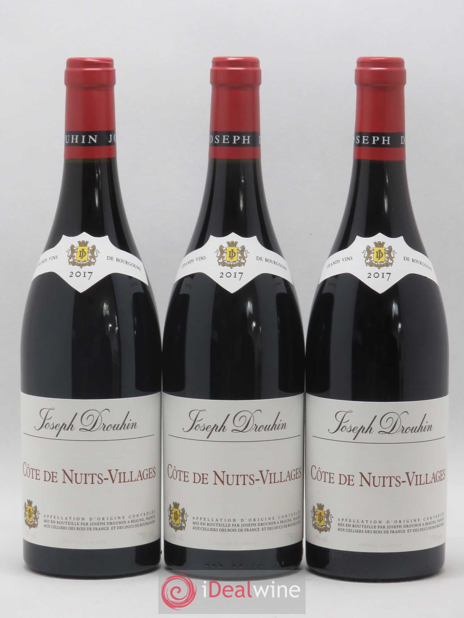 Côte de Nuits-Villages Joseph Drouhin 2017 - Lot de 3 bouteilles - 0