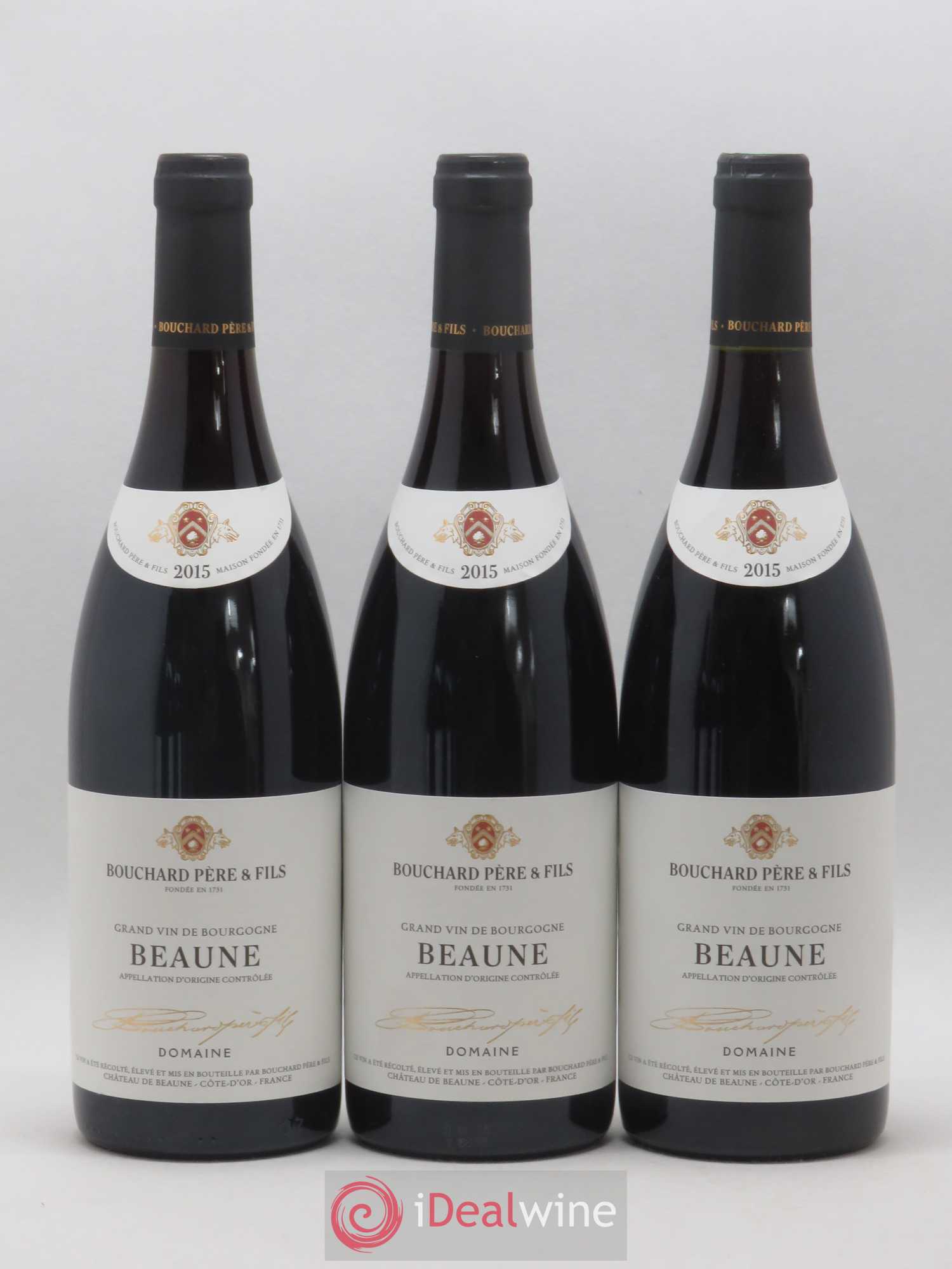 Beaune Bouchard Père et Fils 2015 - Lot de 6 bouteilles - 1
