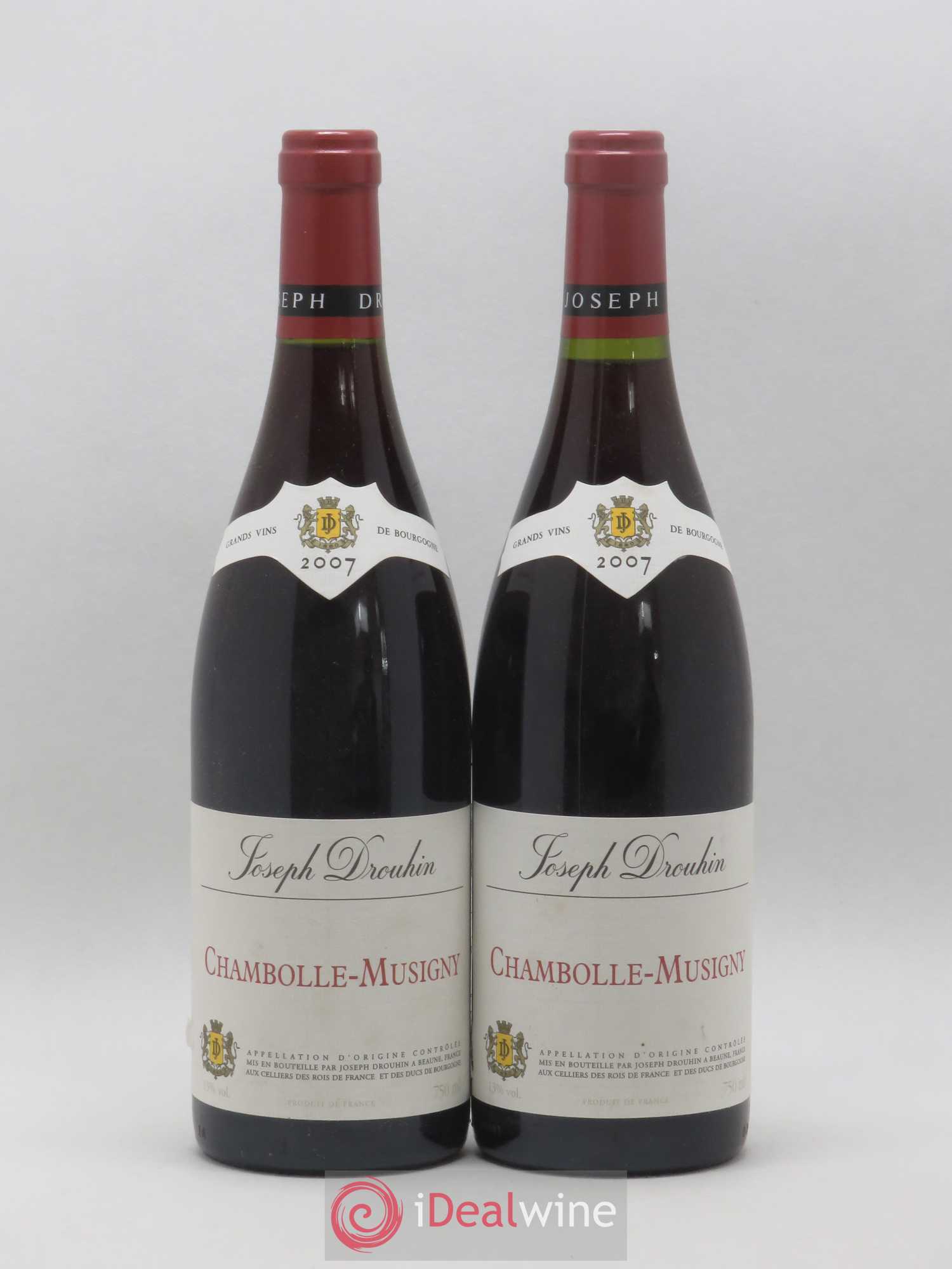 Chambolle-Musigny Joseph Drouhin 2007 - Lot de 2 bouteilles - 0