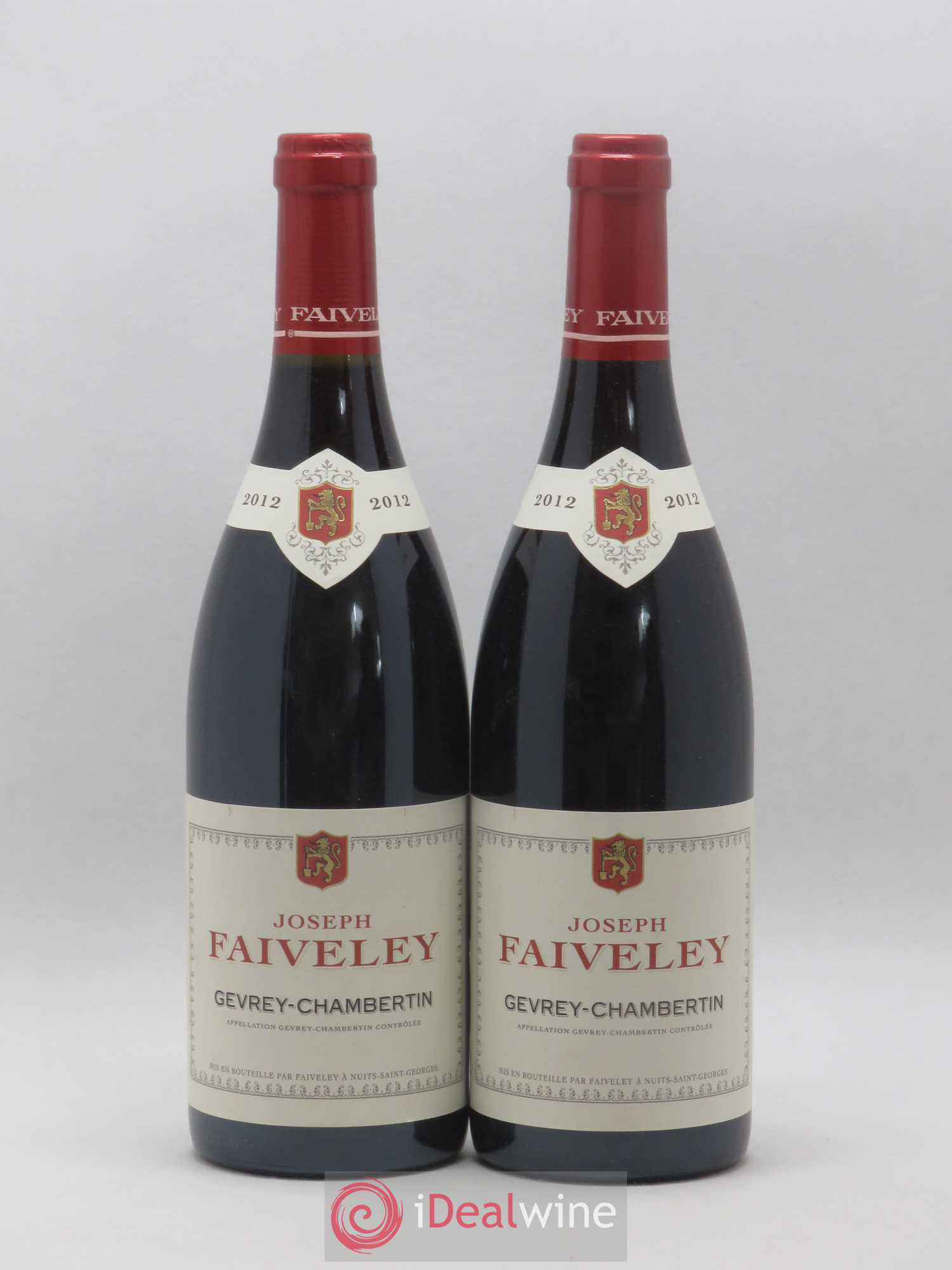 Gevrey-Chambertin Joseph Faiveley 2012 - Lot de 2 bouteilles - 0
