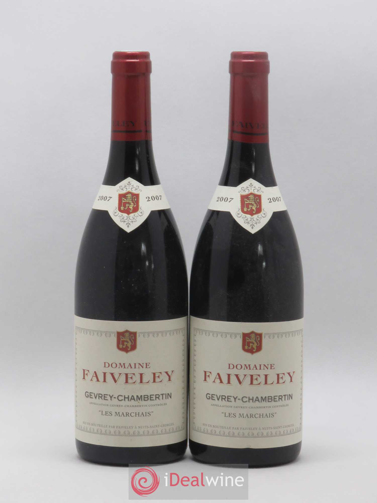 Gevrey-Chambertin Les Marchais Domaine Faiveley 2007 - Posten von 2 Flaschen - 0