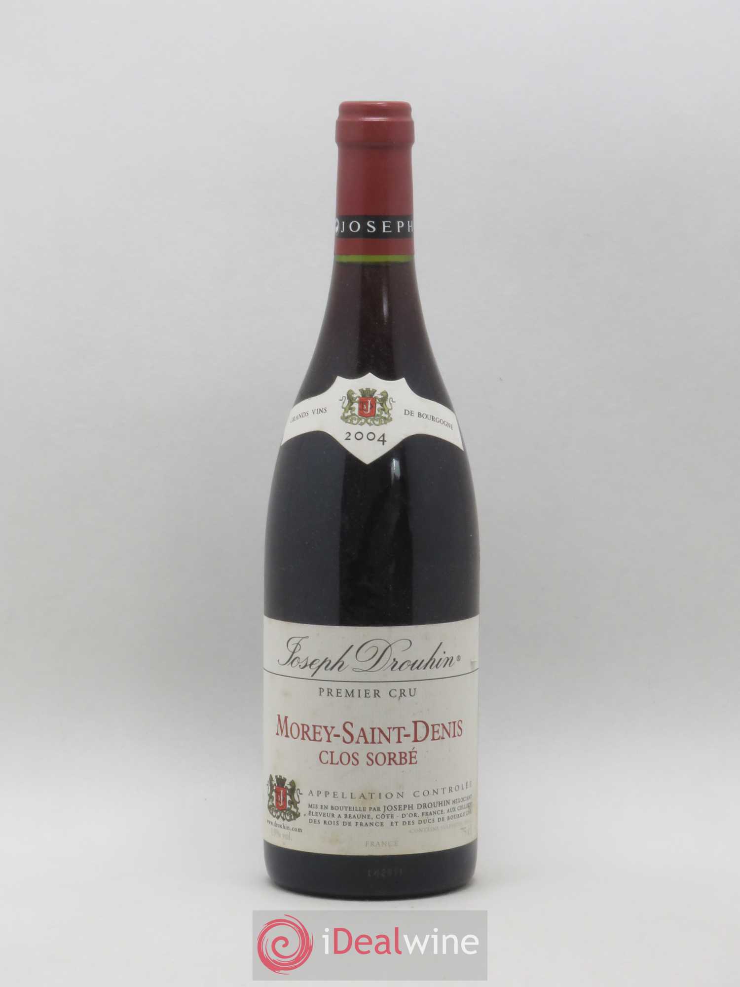 Morey-Saint-Denis 1er Cru Clos Sorbé Joseph Drouhin 2004 - Posten von 1 Flasche - 0