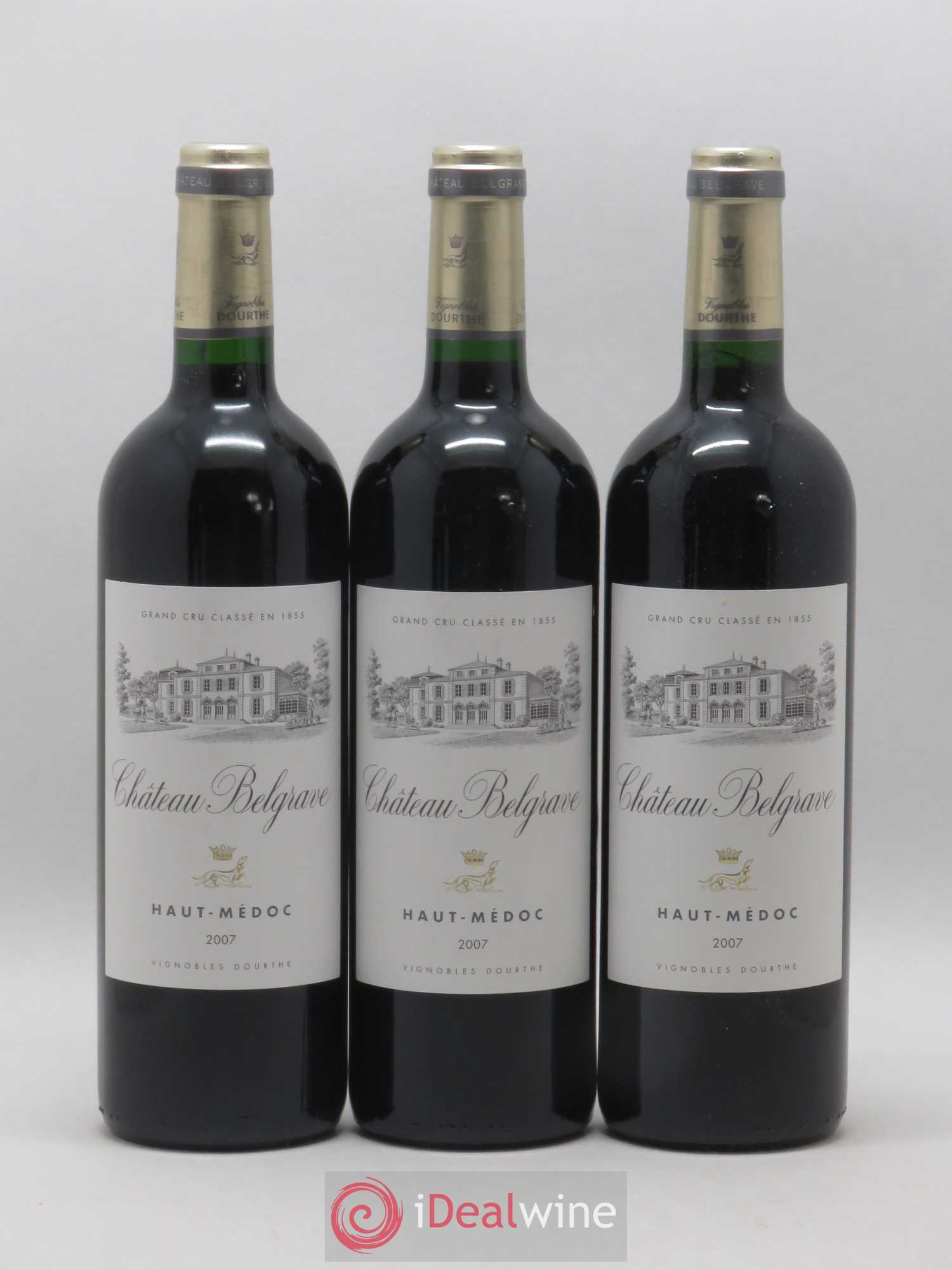 Château Belgrave 5ème Grand Cru Classé 2007 - Lot de 6 bouteilles - 2