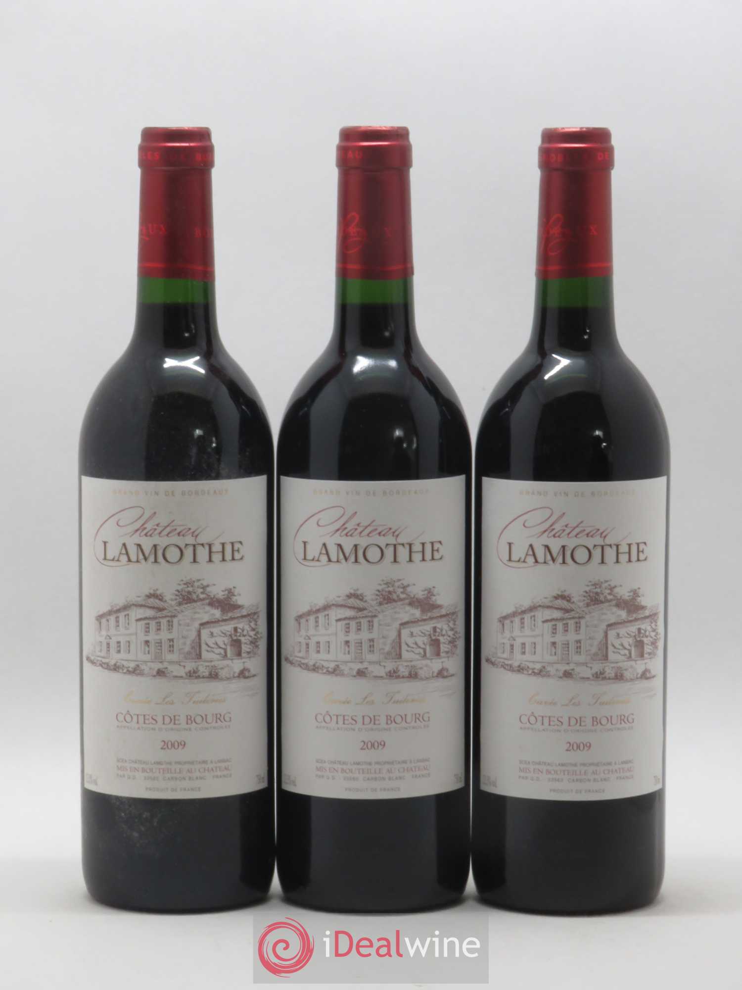 Côtes de Bourg Château Lamothe 2009 - Lot de 6 bouteilles - 2