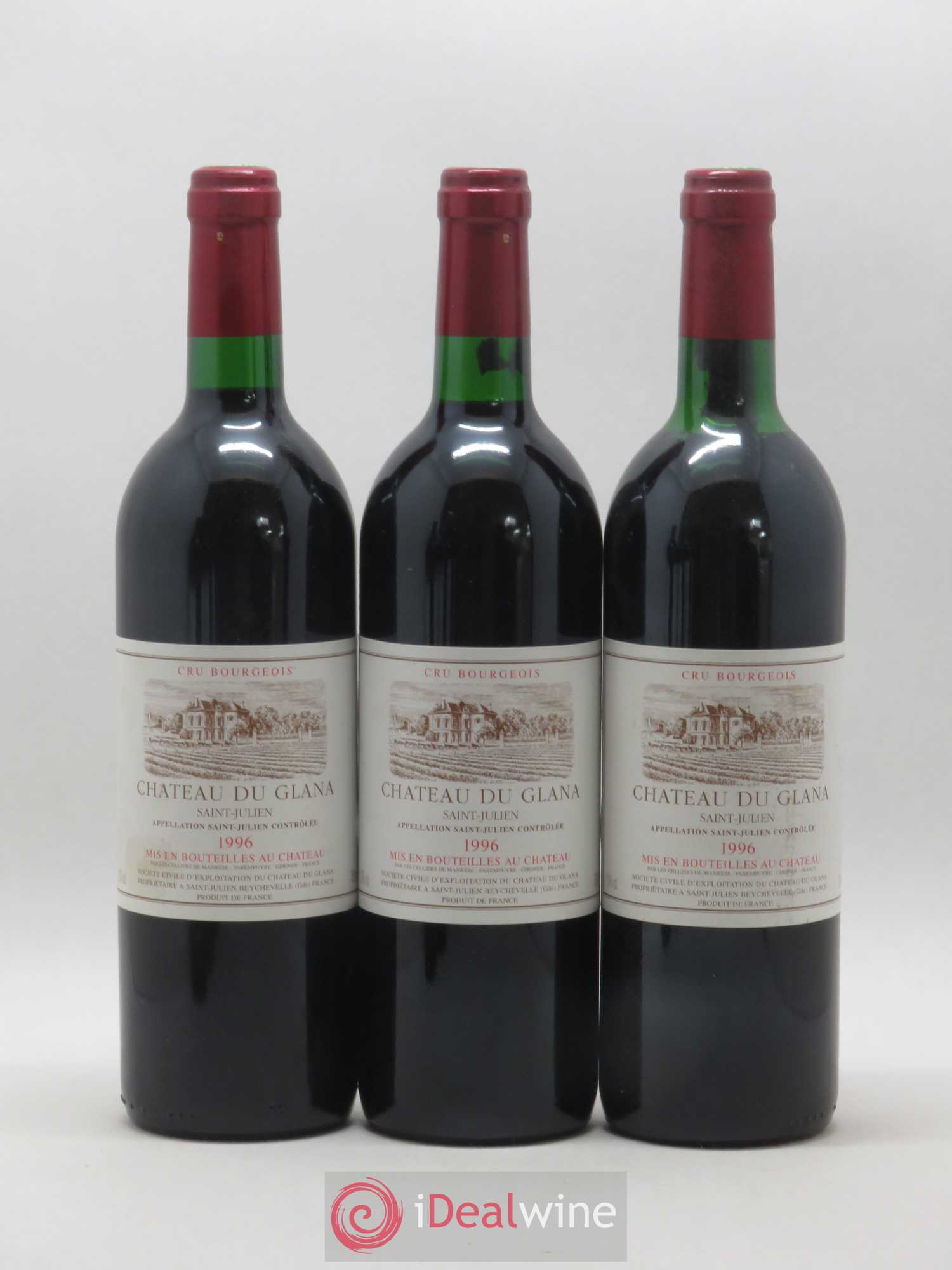 Château du Glana 1996 - Lot de 6 bouteilles - 1