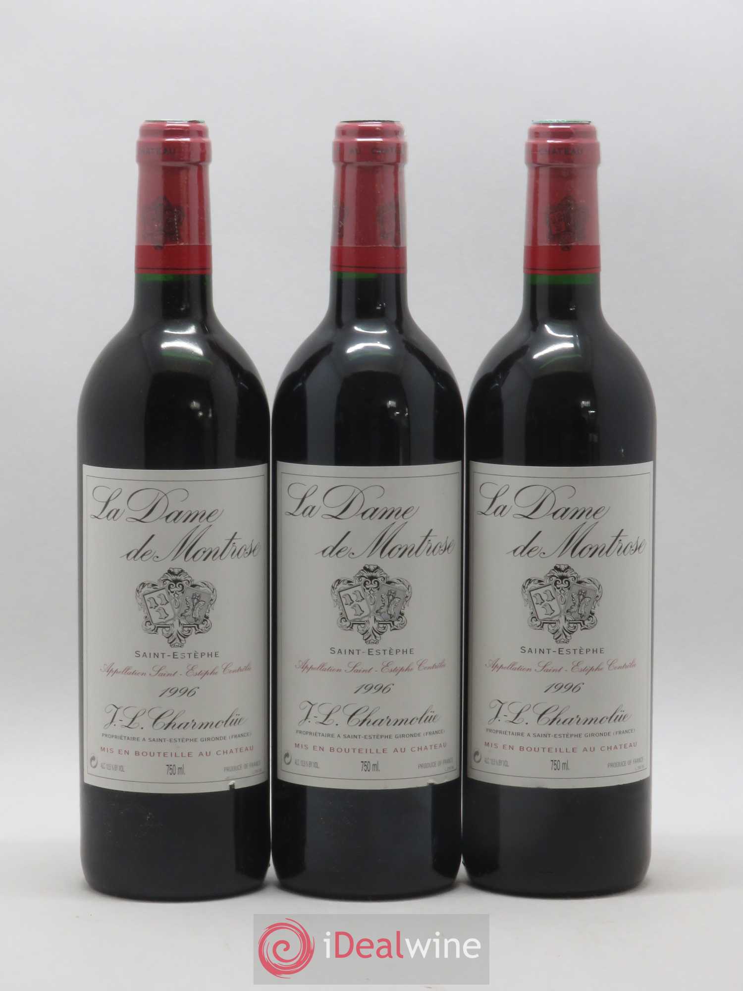 La Dame de Montrose Second Vin 1996 - Lot de 6 bouteilles - 2