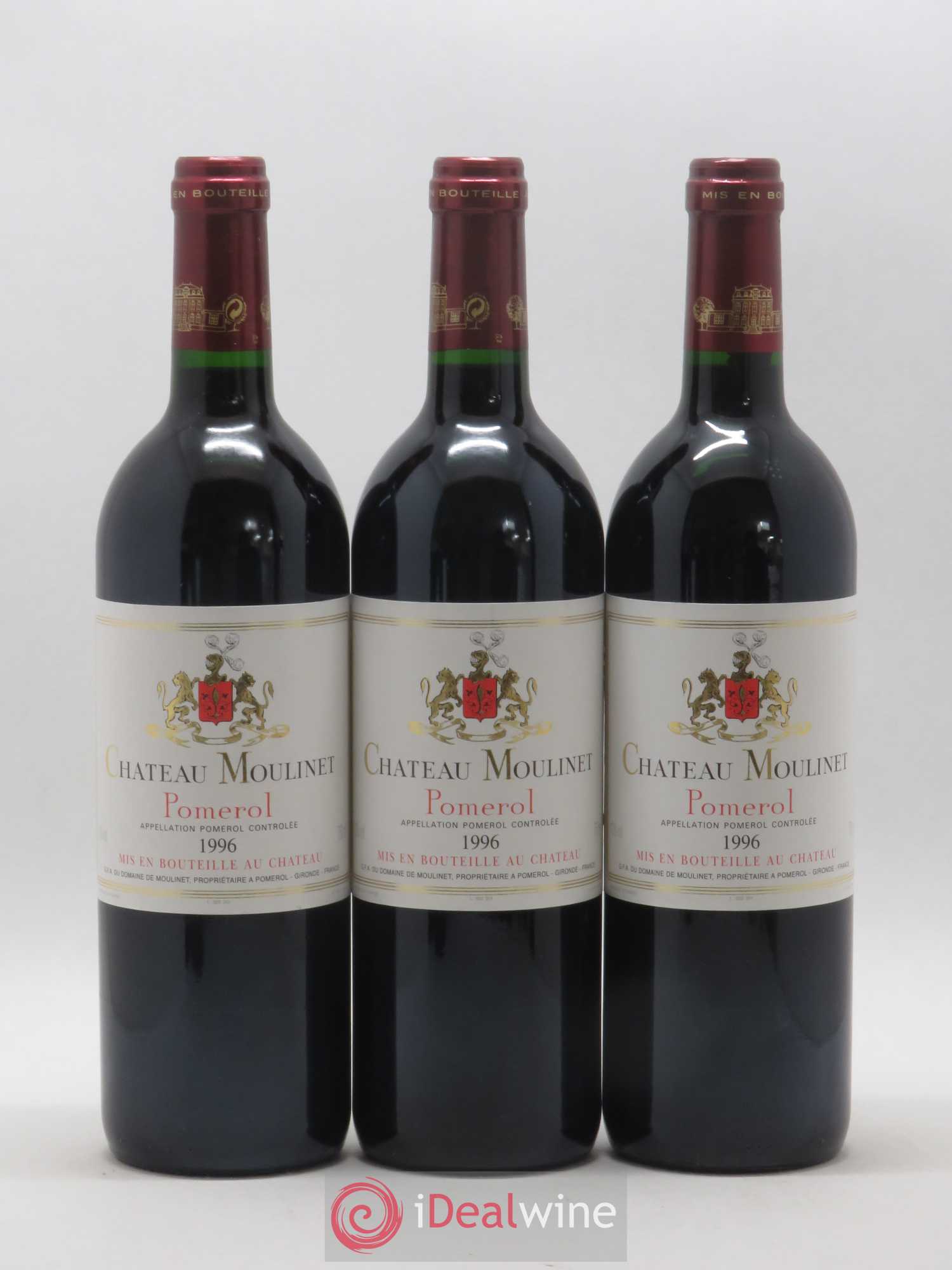 Château Moulinet 1996 - Lot de 6 bouteilles - 2