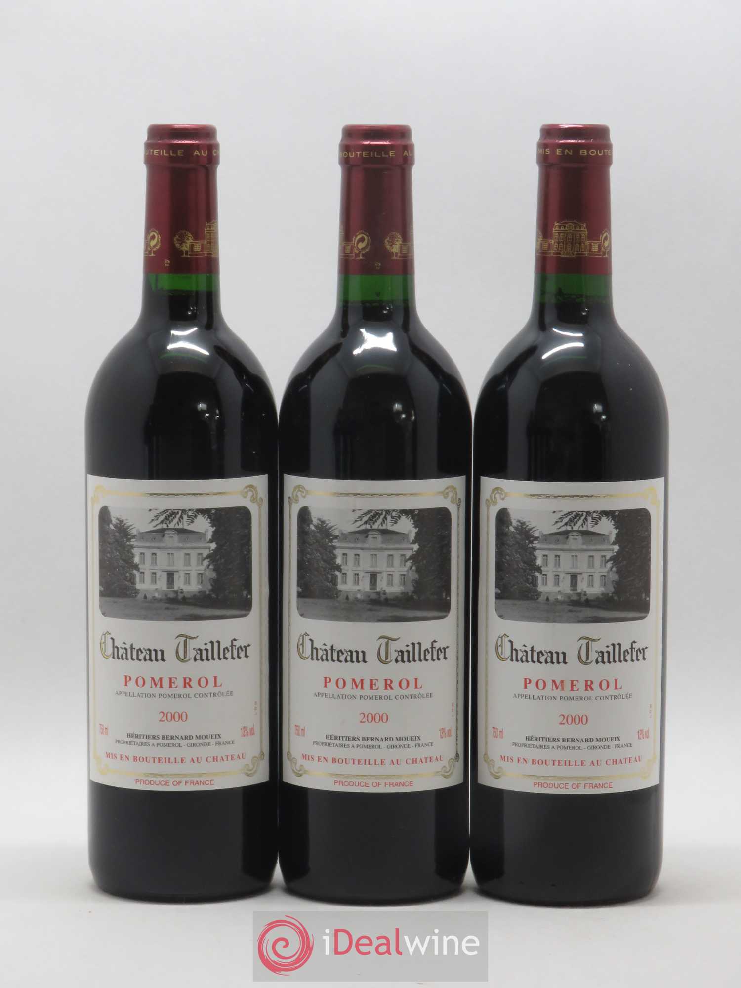 Château Taillefer 2000 - Posten von 6 Flaschen - 1