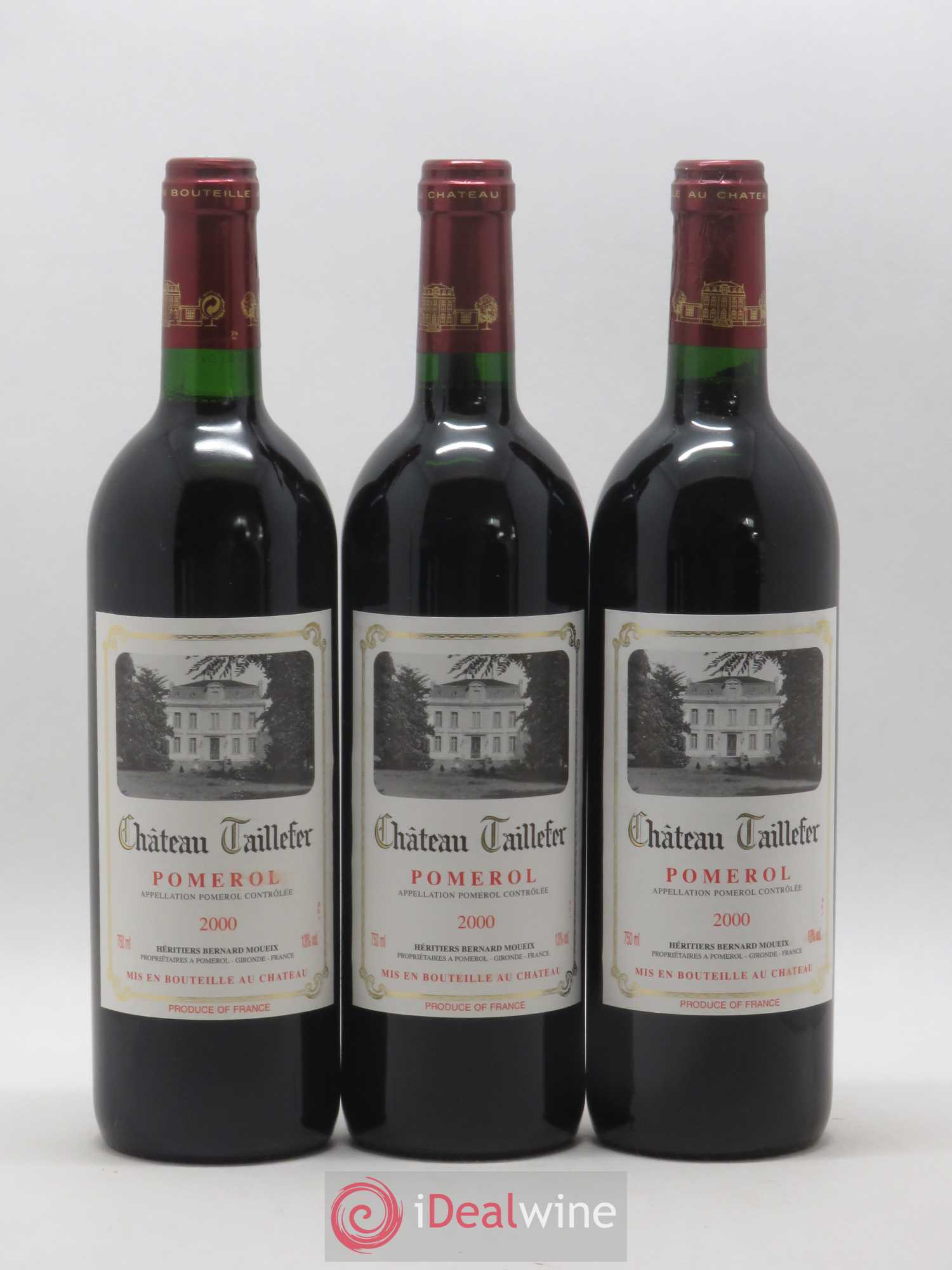 Château Taillefer 2000 - Posten von 6 Flaschen - 2