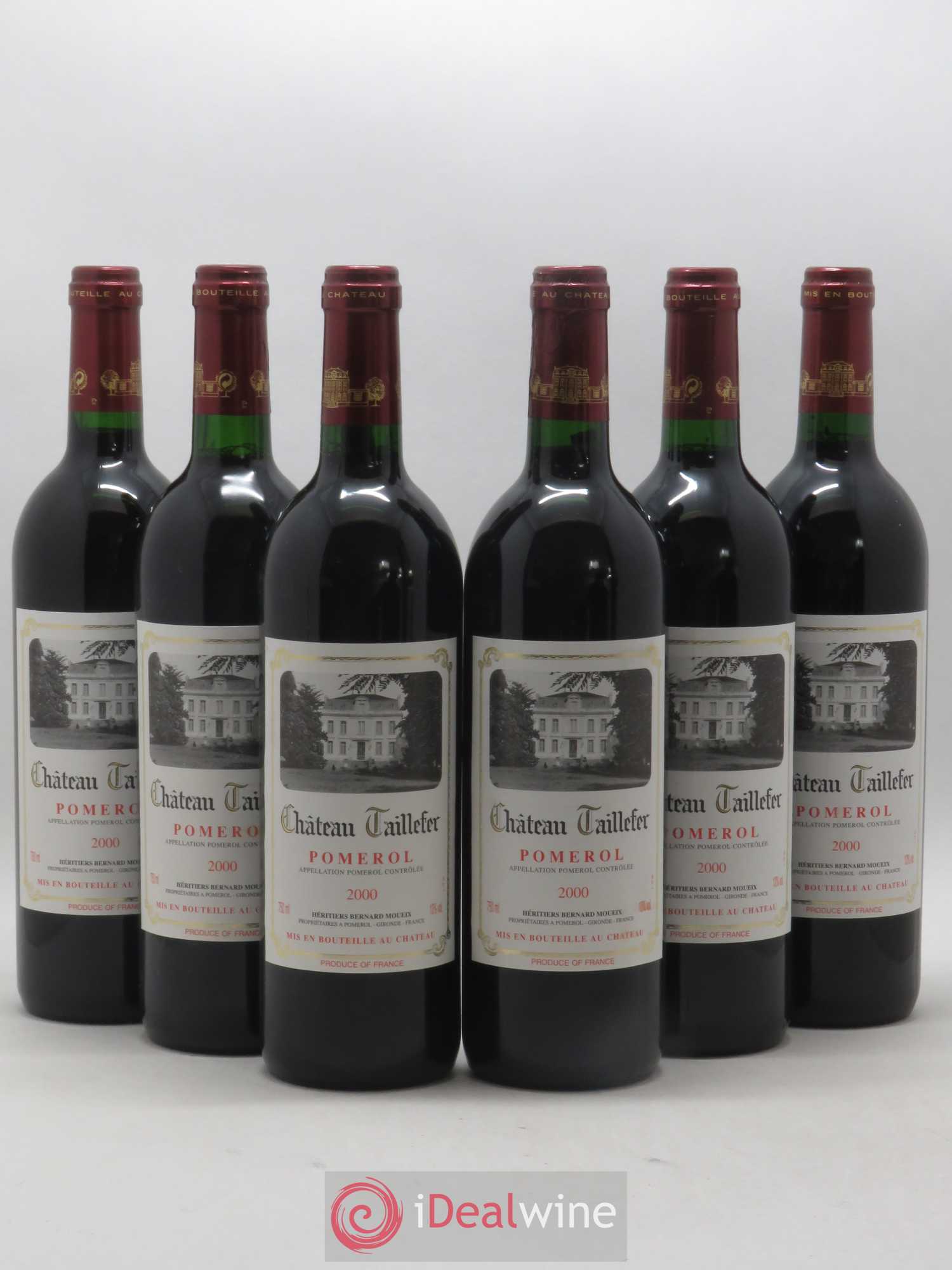 Château Taillefer 2000 - Posten von 6 Flaschen - 0