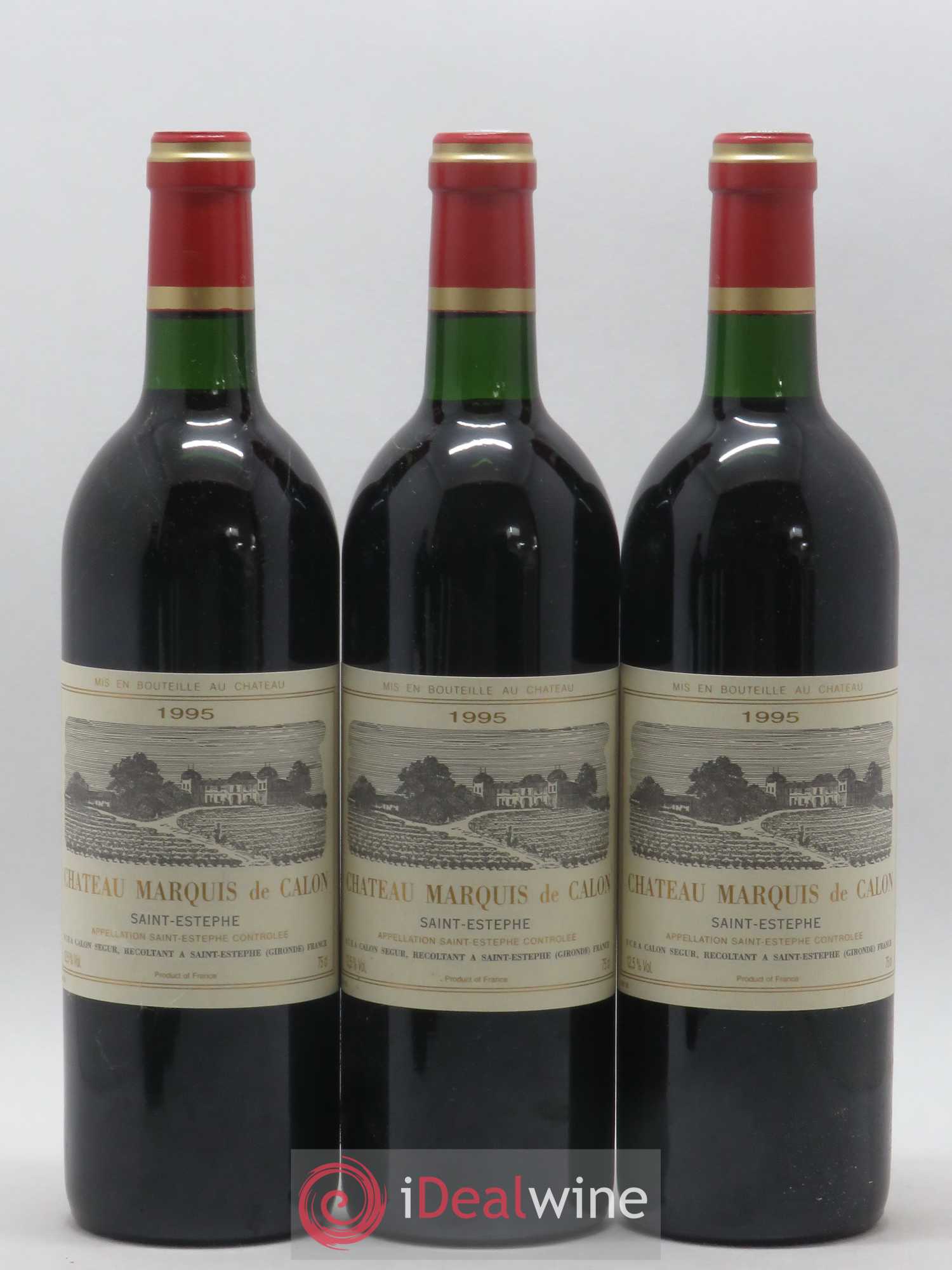 Marquis de Calon Second Vin 1995 - Lot de 6 bouteilles - 1