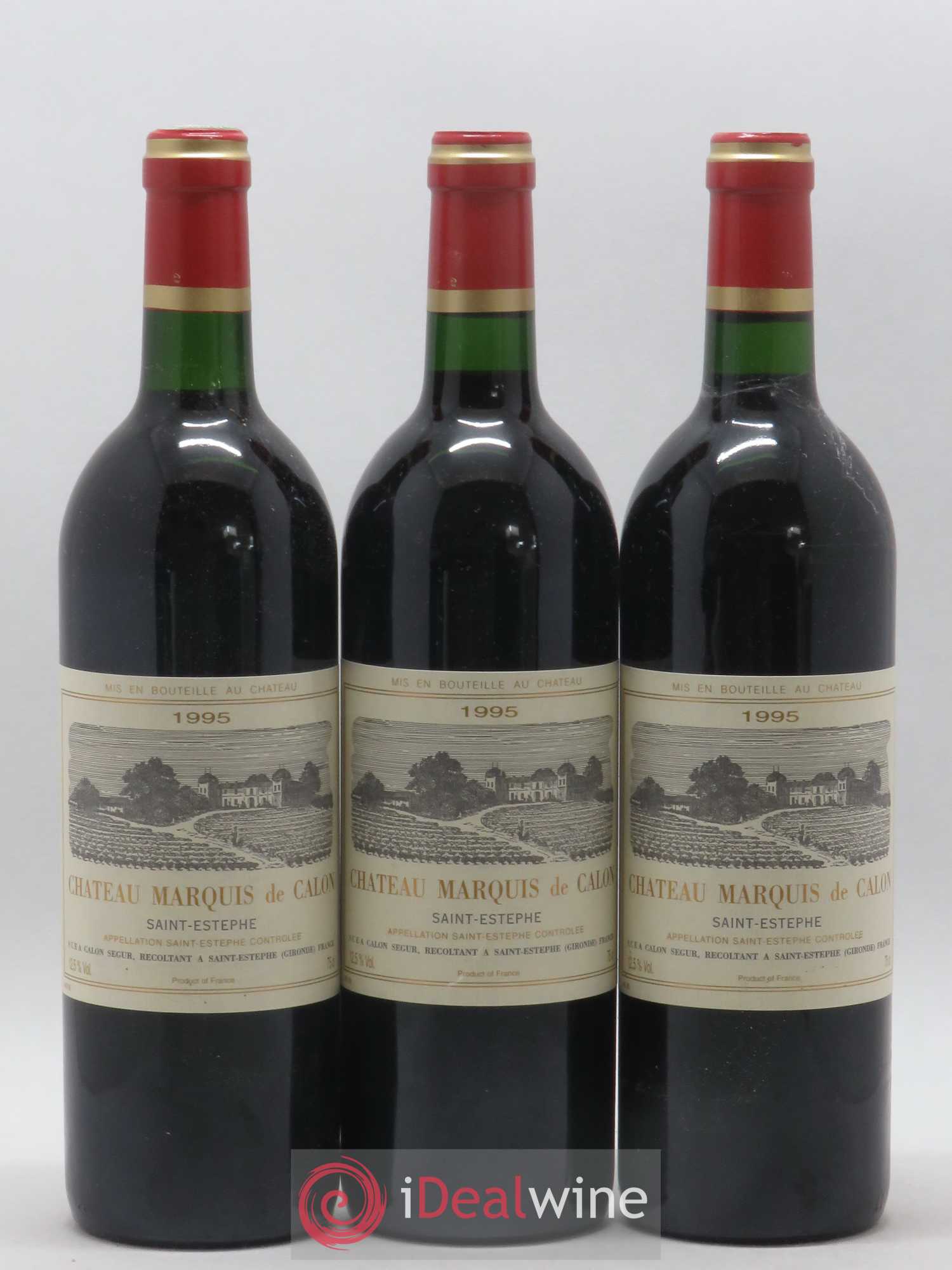 Marquis de Calon Second Vin 1995 - Lot de 6 bouteilles - 2