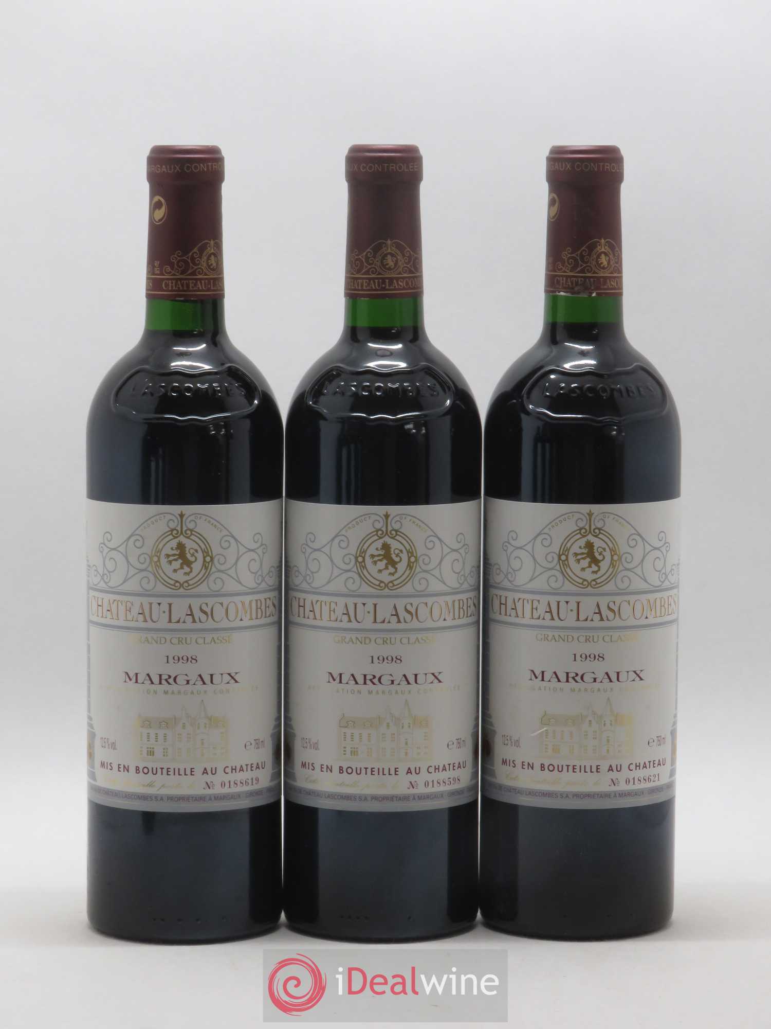 Château Lascombes 2ème Grand Cru Classé 1998 - Lot de 12 bouteilles - 4