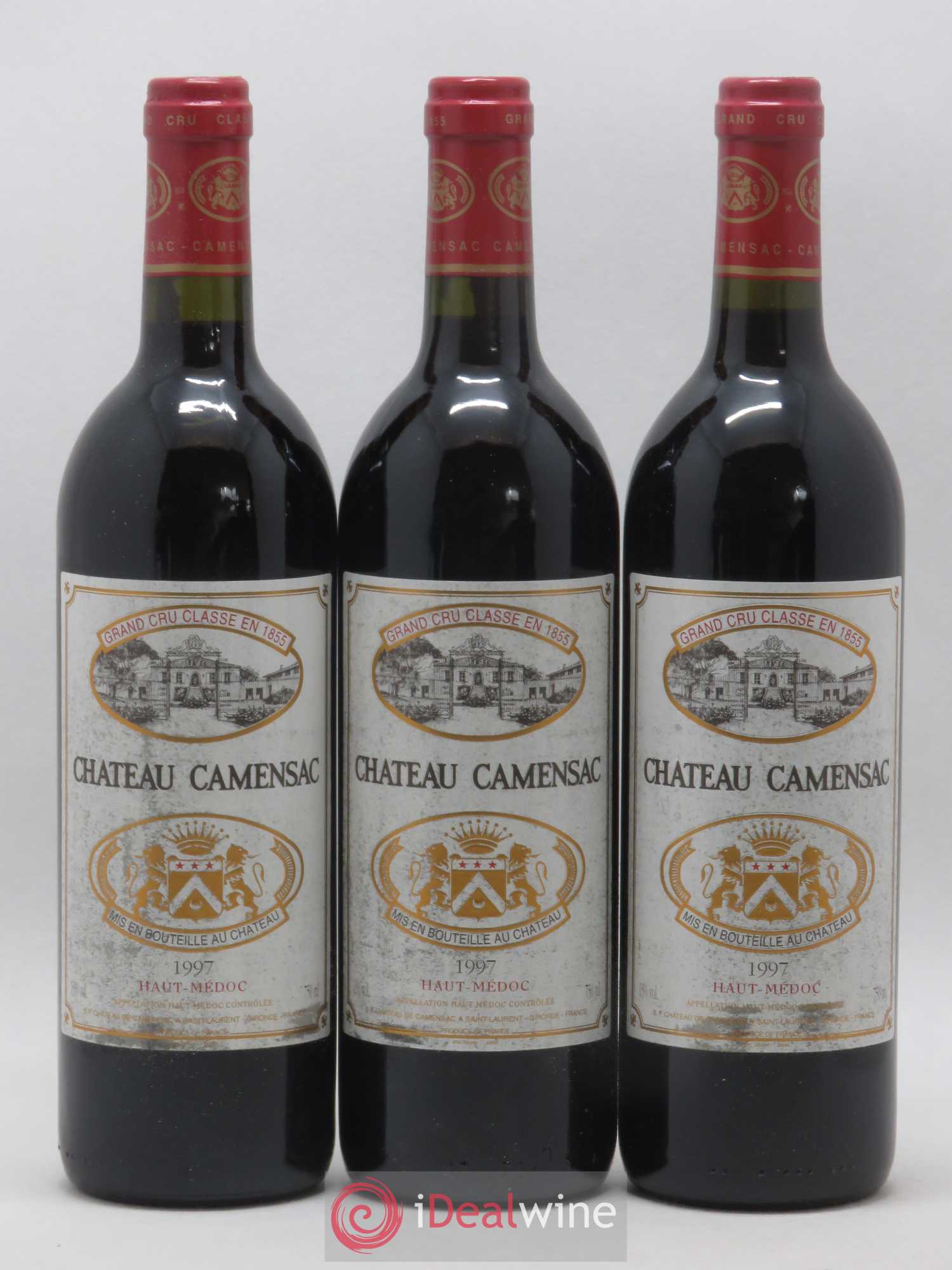 Château Camensac 5ème Grand Cru Classé 1997 - Lot de 12 bouteilles - 1